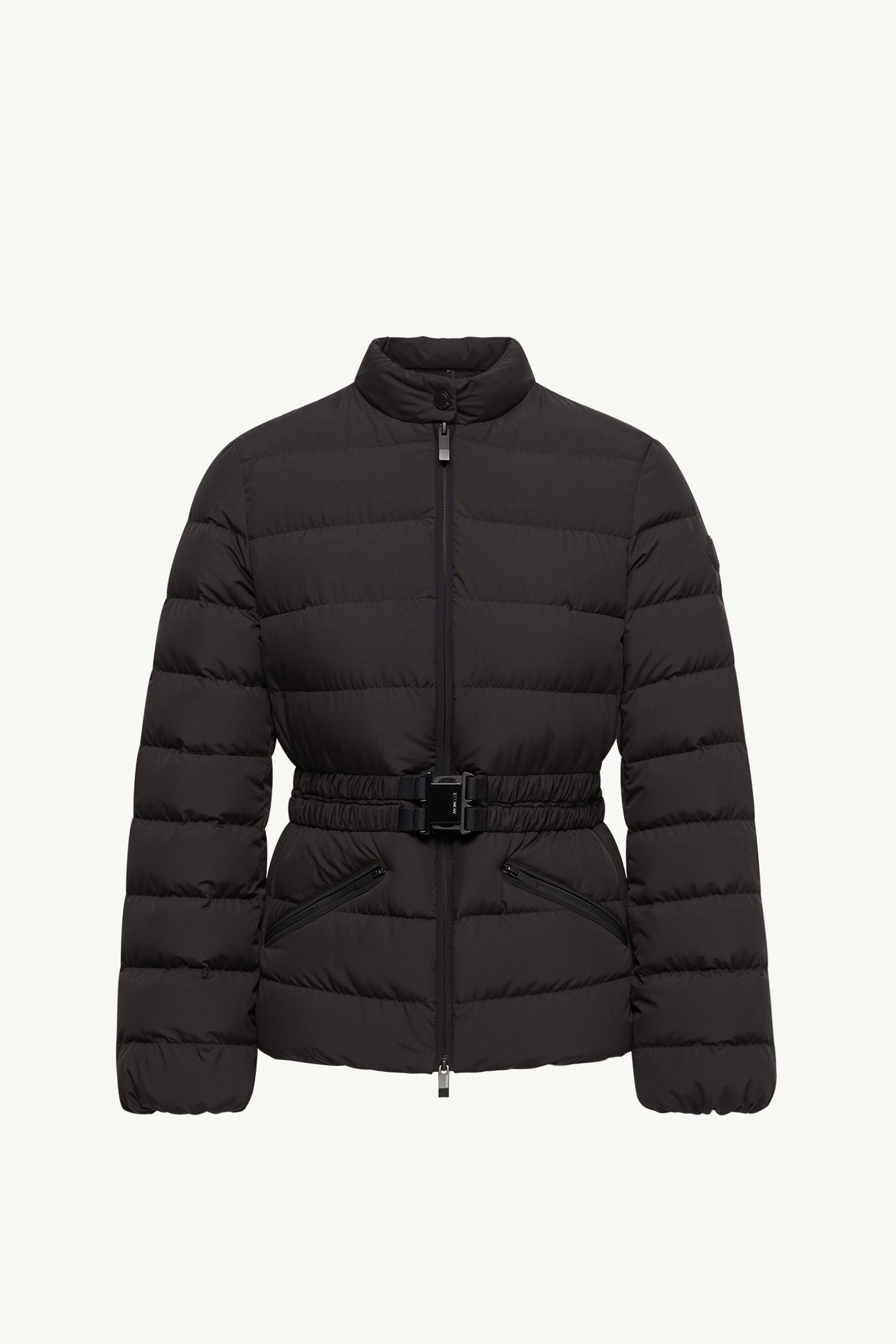 Esthetique連腰帶短身羽絨外套 女士 黑色 Moncler, 1 of 0