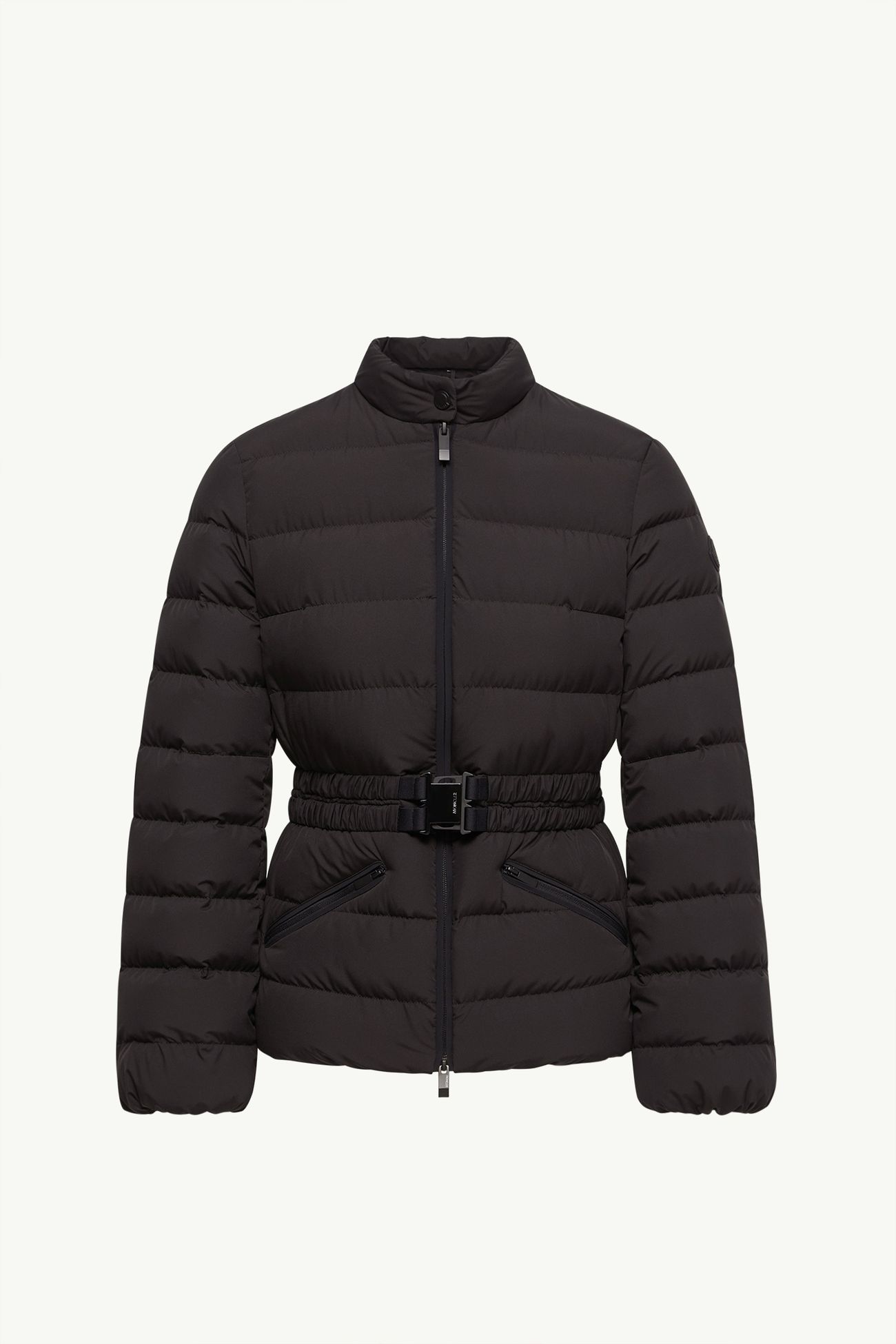 Esthetique連腰帶短身羽絨外套 女士 黑色 Moncler 2