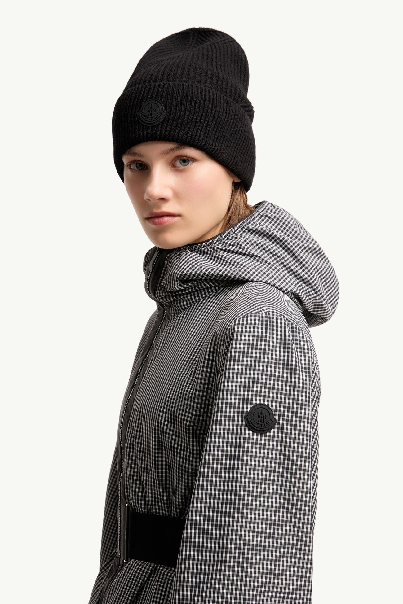 Veste courte à ceinture Rythme Femmes Gris Moncler 1