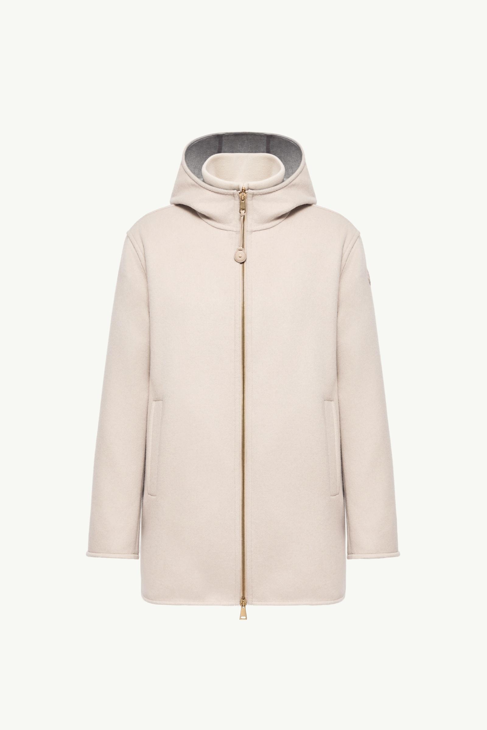 Hemiptere 3-in-1 Hooded Wool & Cashmere Down Jacket Women Light Beige Moncler