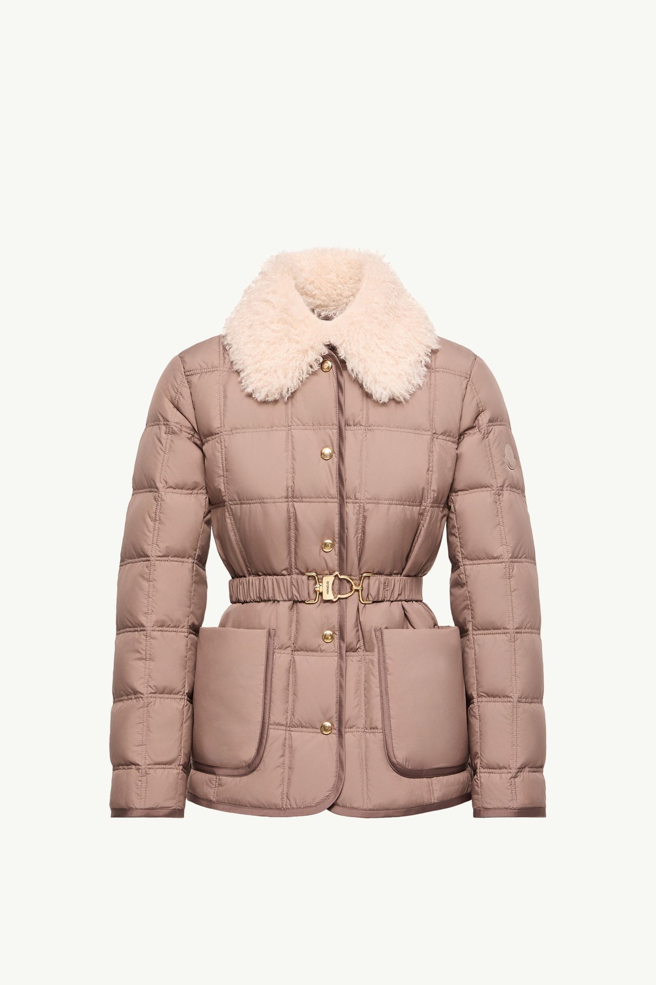 Cygnes ショートダウンジャケット レディース ブラウン Moncler 2