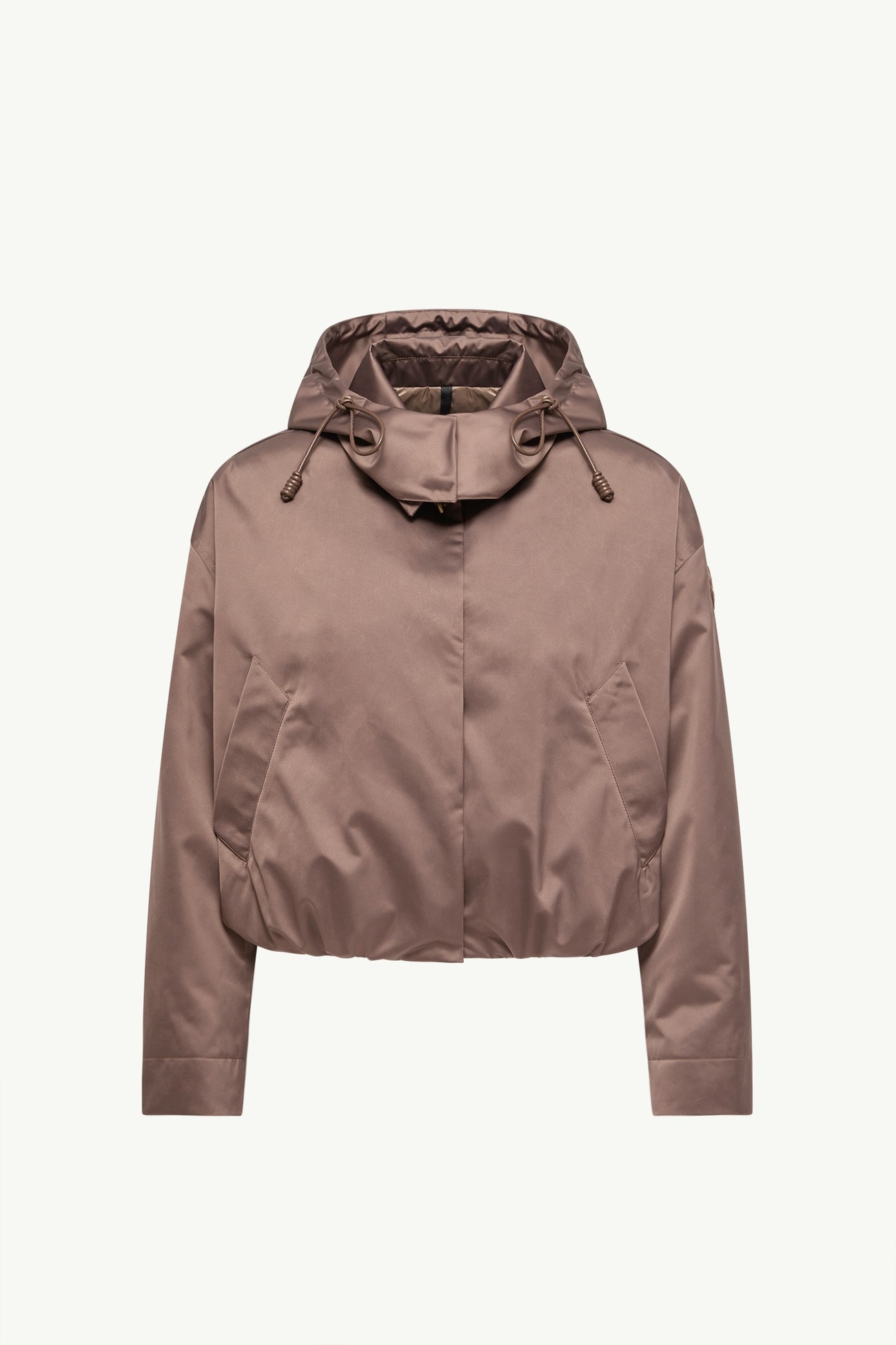 Chevreuil Duchesse Short Down Jacket Women Brown Moncler 2