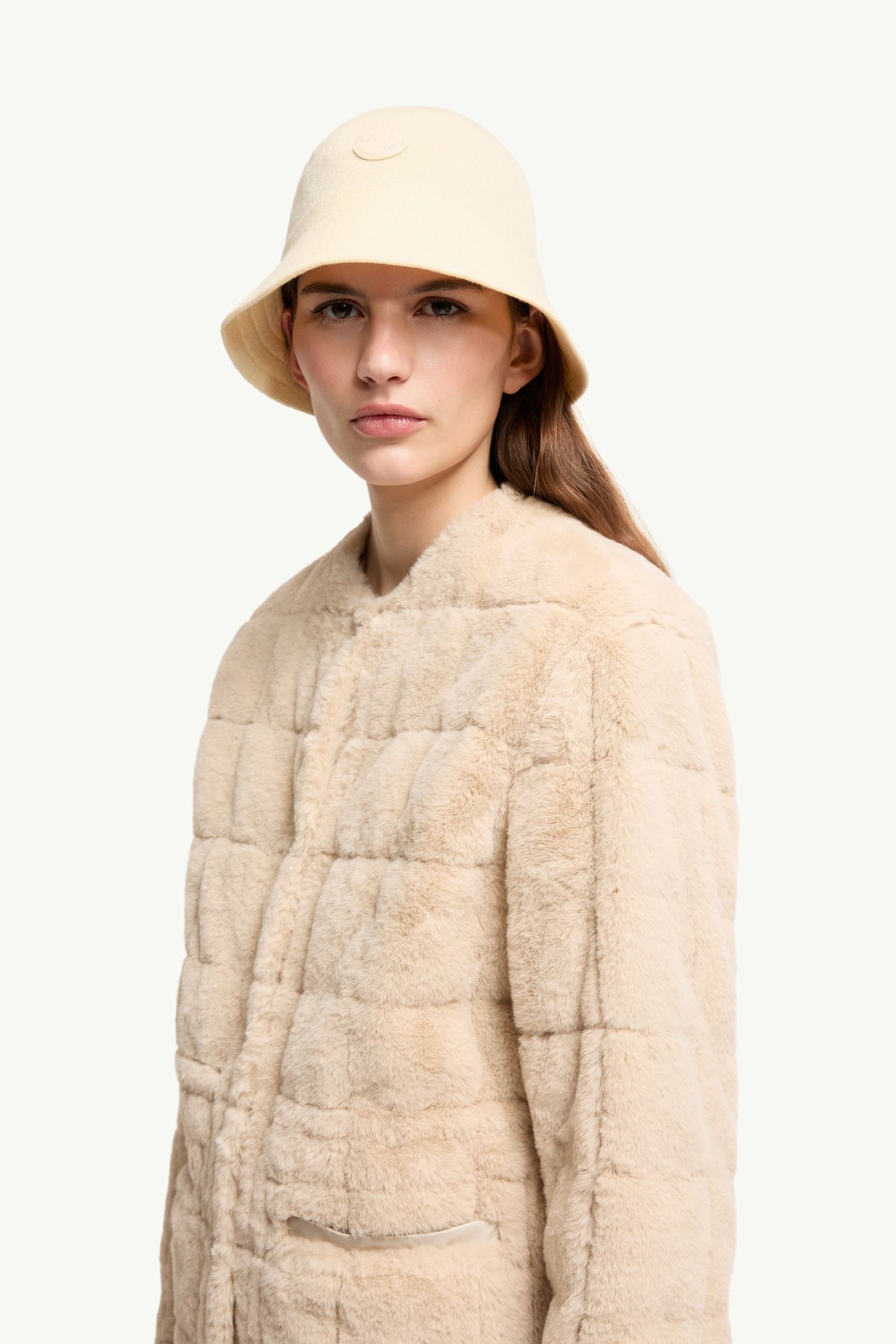 Plumífero corto reversible Tipule Mujer Beige Claro Moncler 1