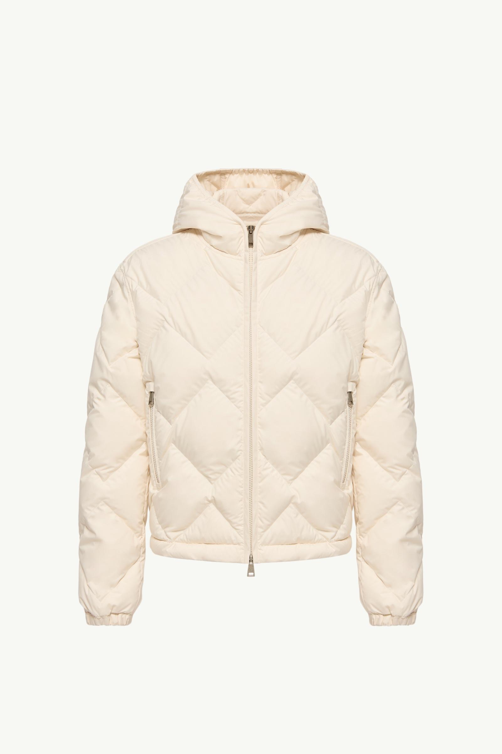 MONCLER アイボリー ダウンジャケット ホワイトアイボリー Arvouinne ショートダウンジャケット : ショート
