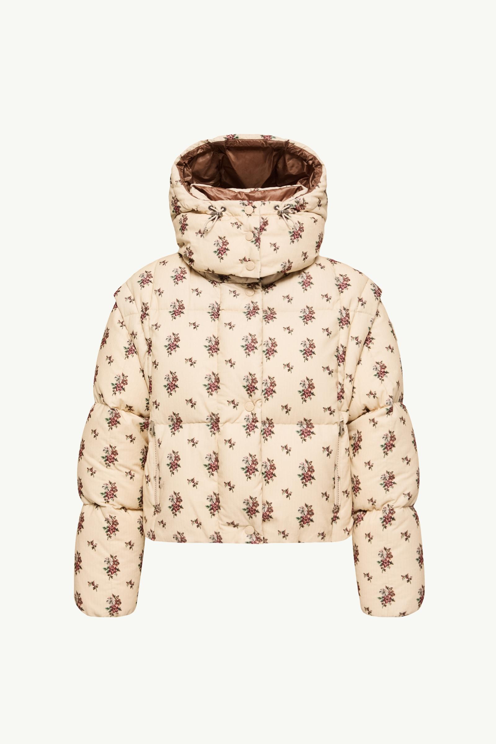 Torcol女士连帽二合一羽绒夹克外套 女士 浅米色 Moncler, 1 of 0