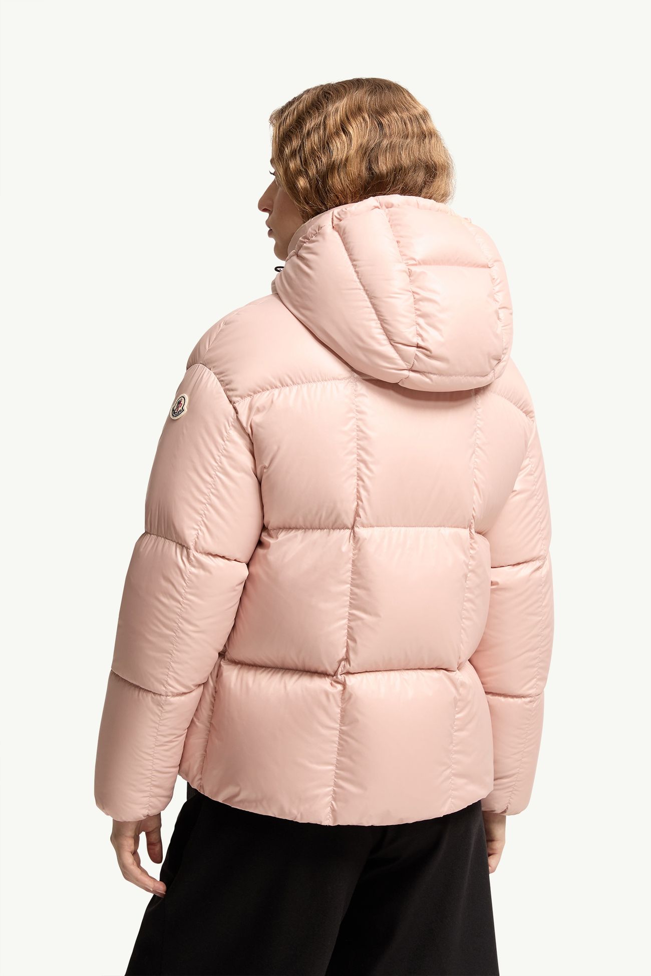 Doudoune courte à capuche Parana Femmes Rose Clair Moncler 4