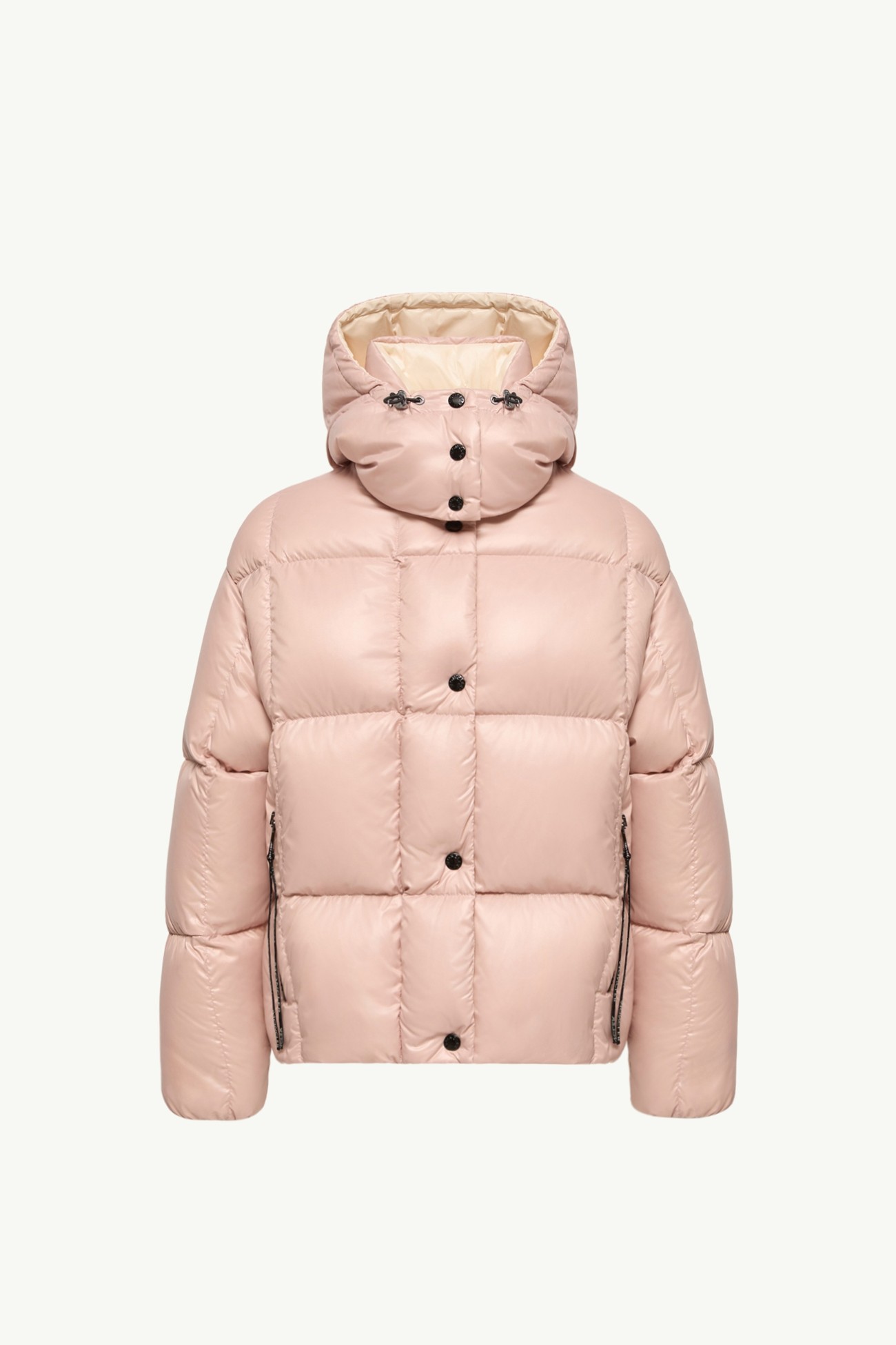 Parana Hooded Short Down Jacket Women Light Pink Moncler 2