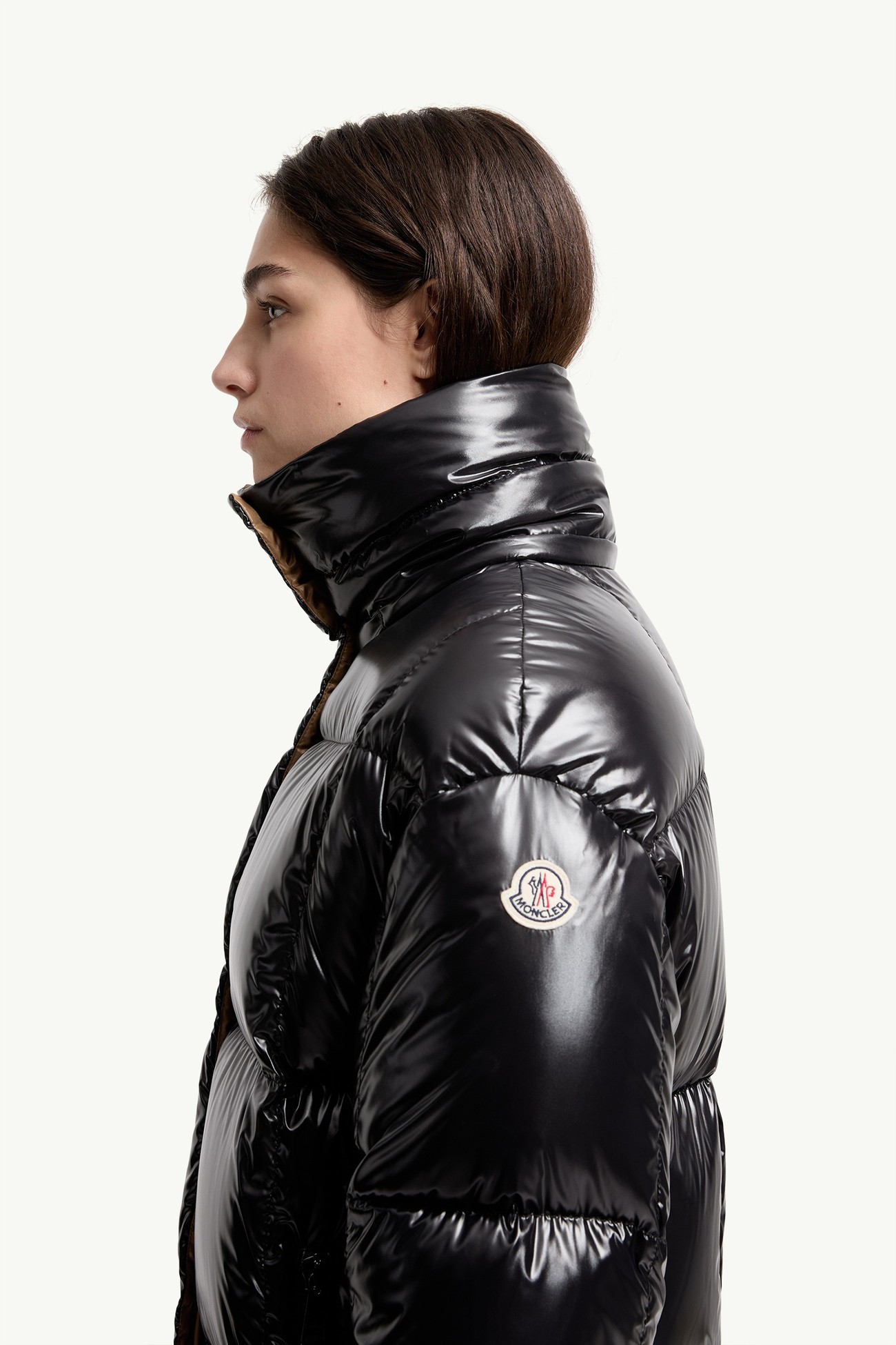 Parana Hooded Short Down Jacket Women Black Moncler 1