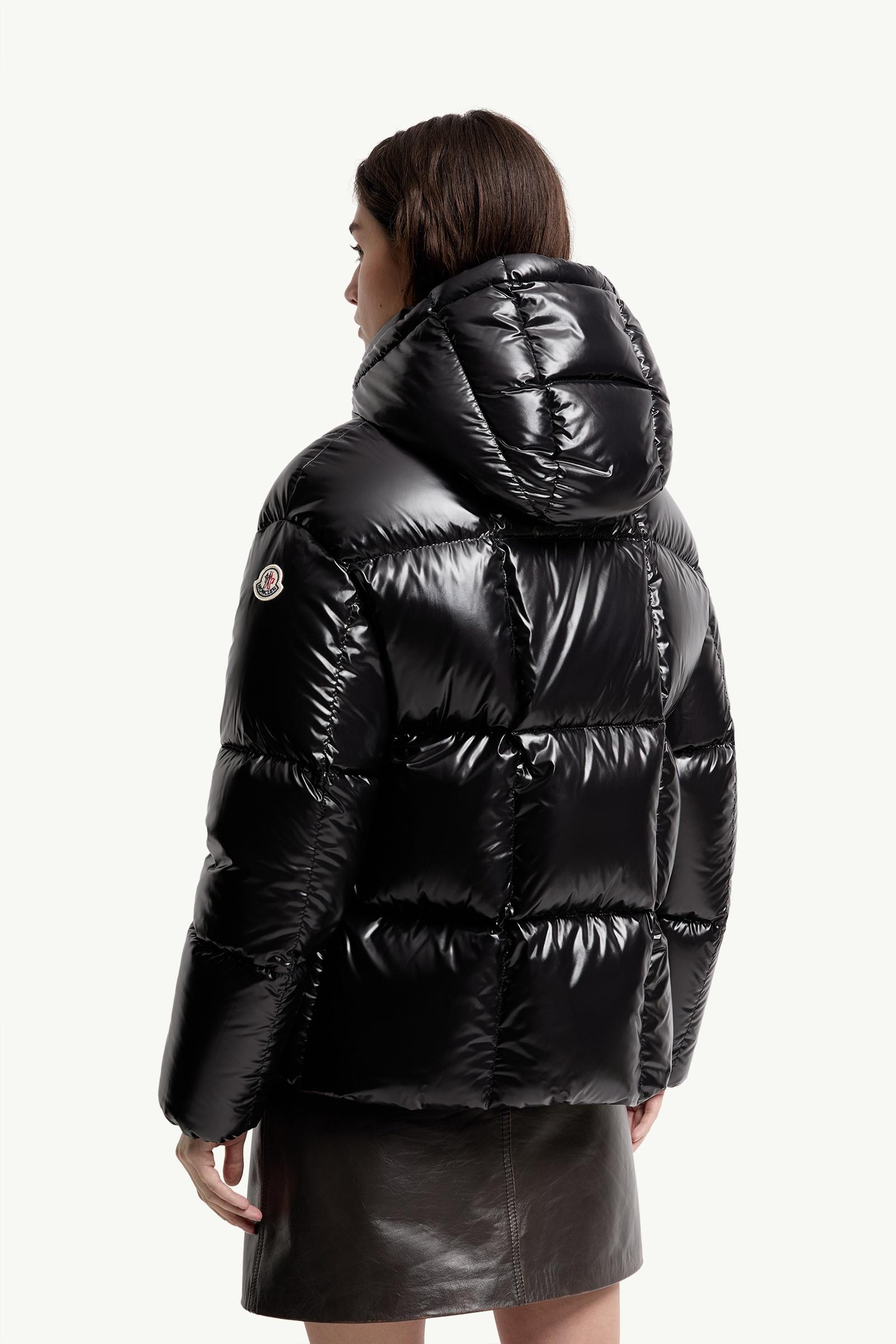 黑色Parana女士连帽短款羽绒夹克外套- 短款羽绒服for 女装| Moncler SG