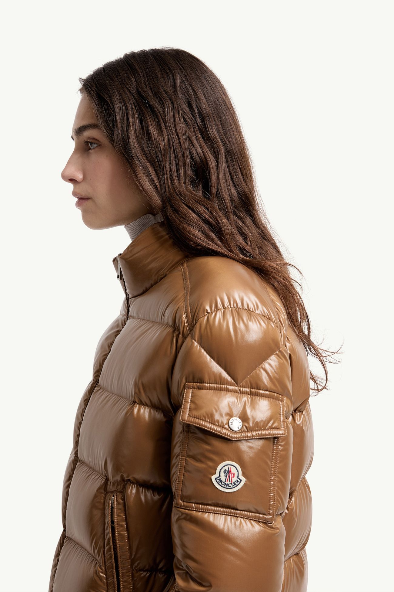 Hypolais短身羽絨外套 女士 啡色 Moncler 1