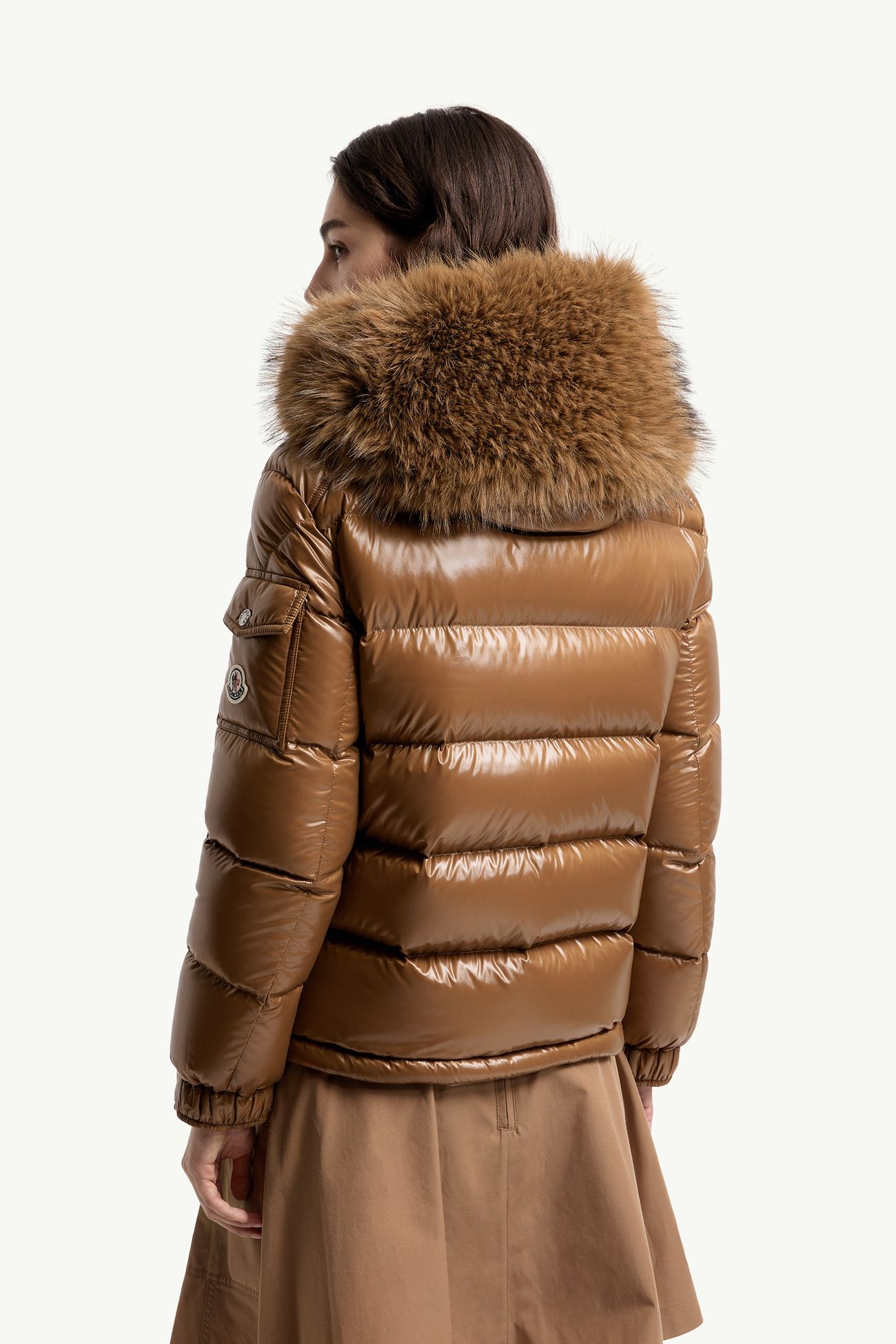 Hypolais短身羽絨外套 女士 啡色 Moncler 4
