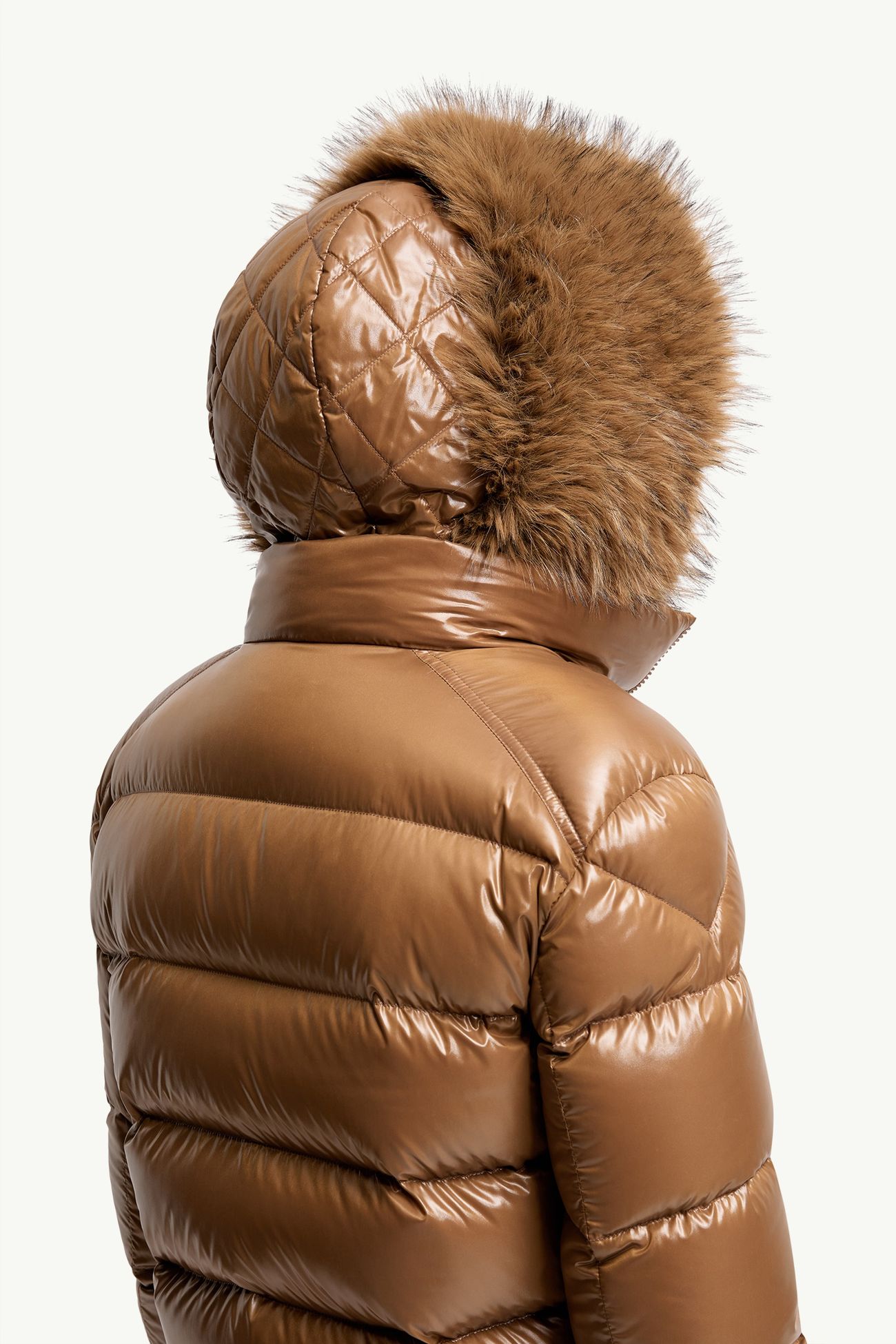 Hypolais kurze Daunenjacke Damen Braun Moncler 7