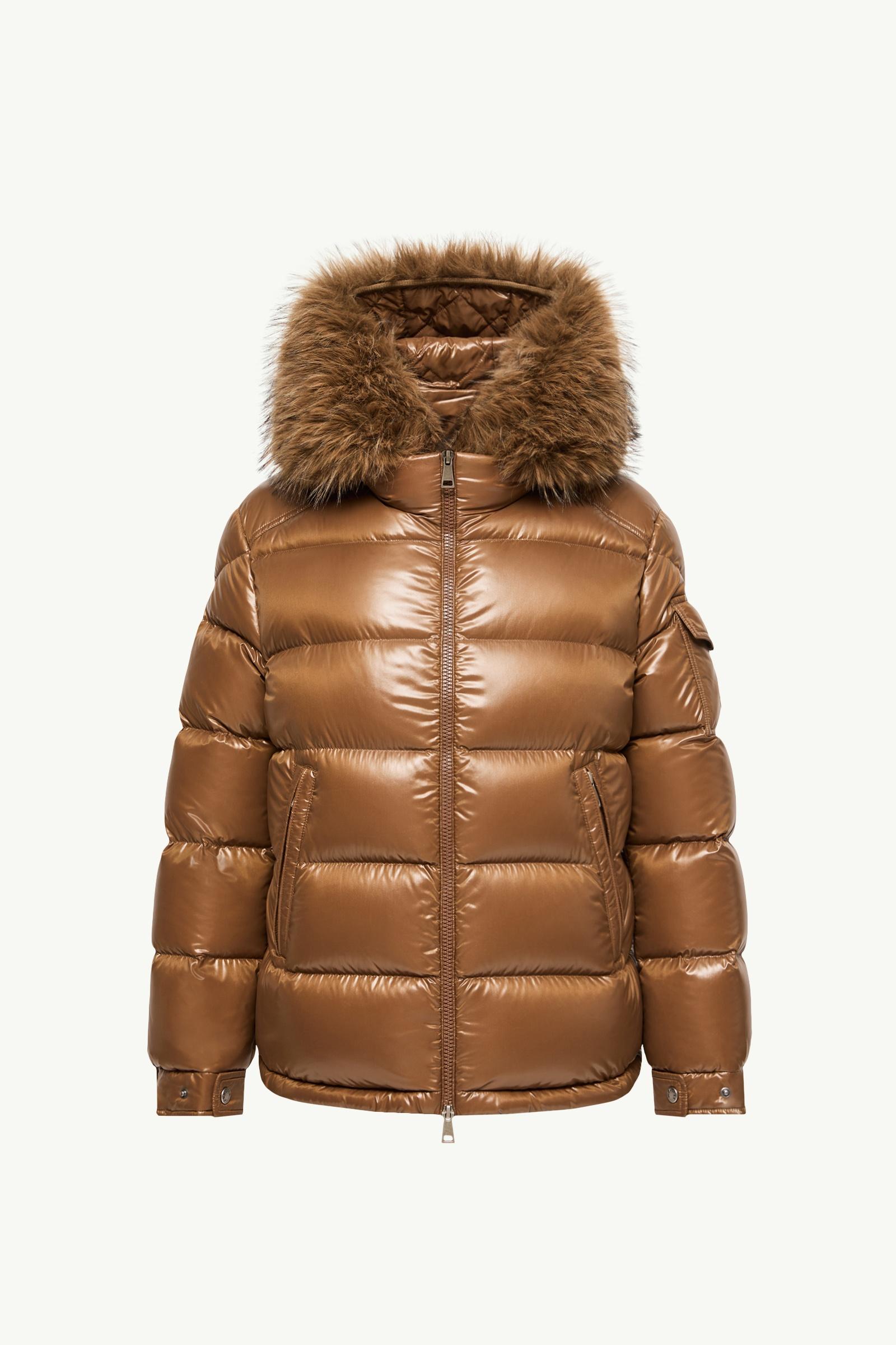 Hypolais Short Down Jacket Women Brown Moncler, 1 of 0