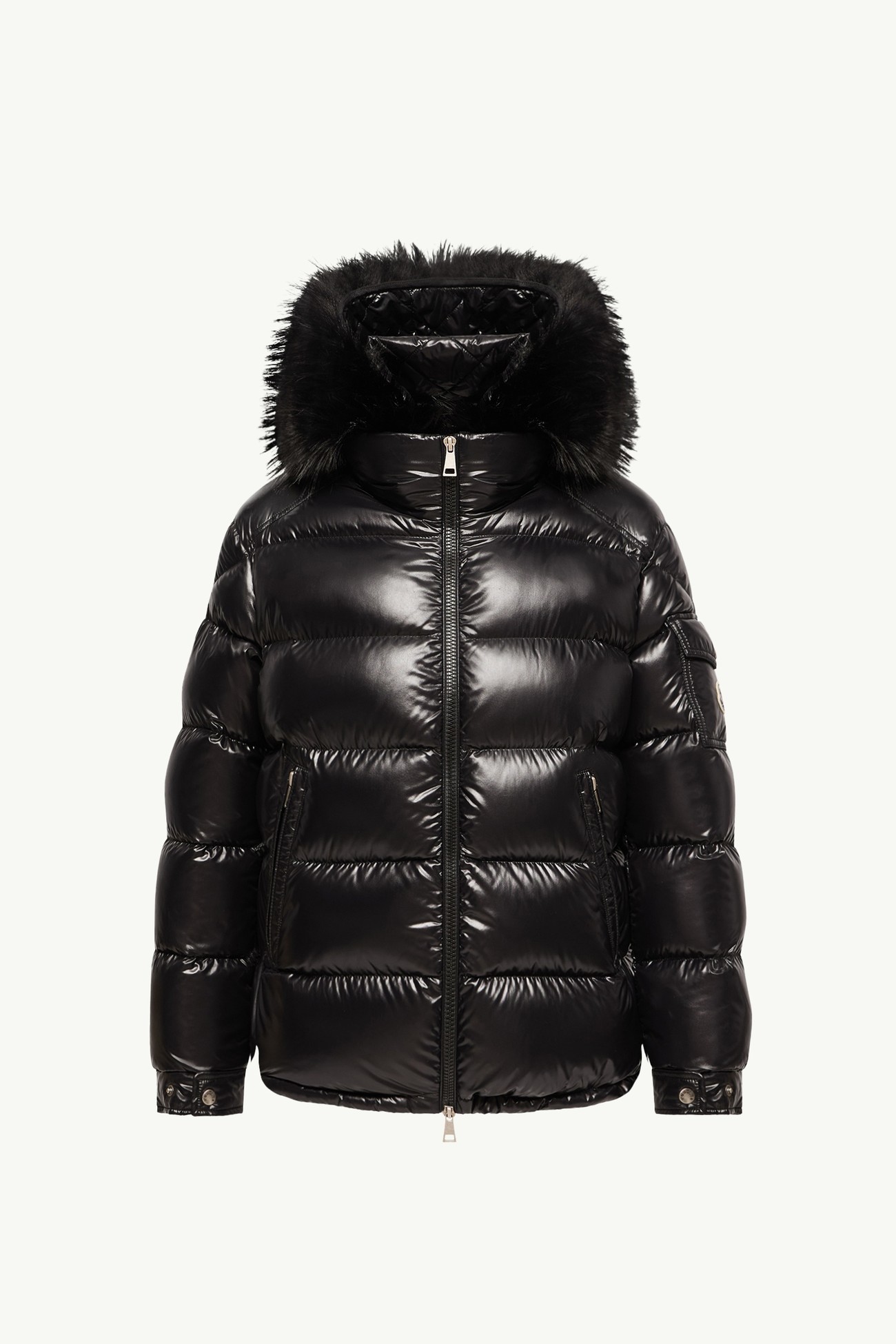 Hypolais kurze Daunenjacke mit Kapuze Damen Schwarz Moncler 2
