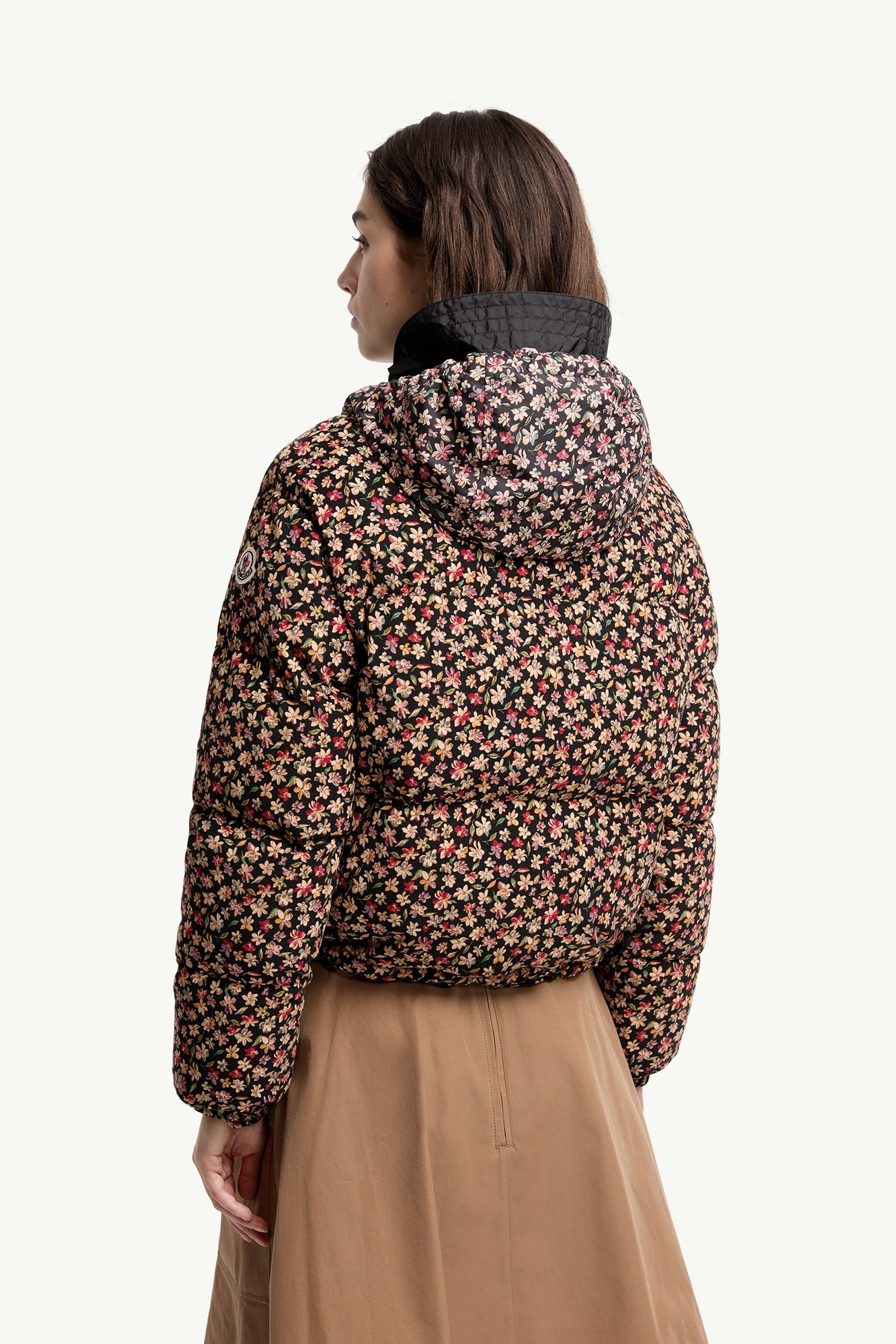 Piumino Becfigue con cappuccio Donna Nero Moncler 4