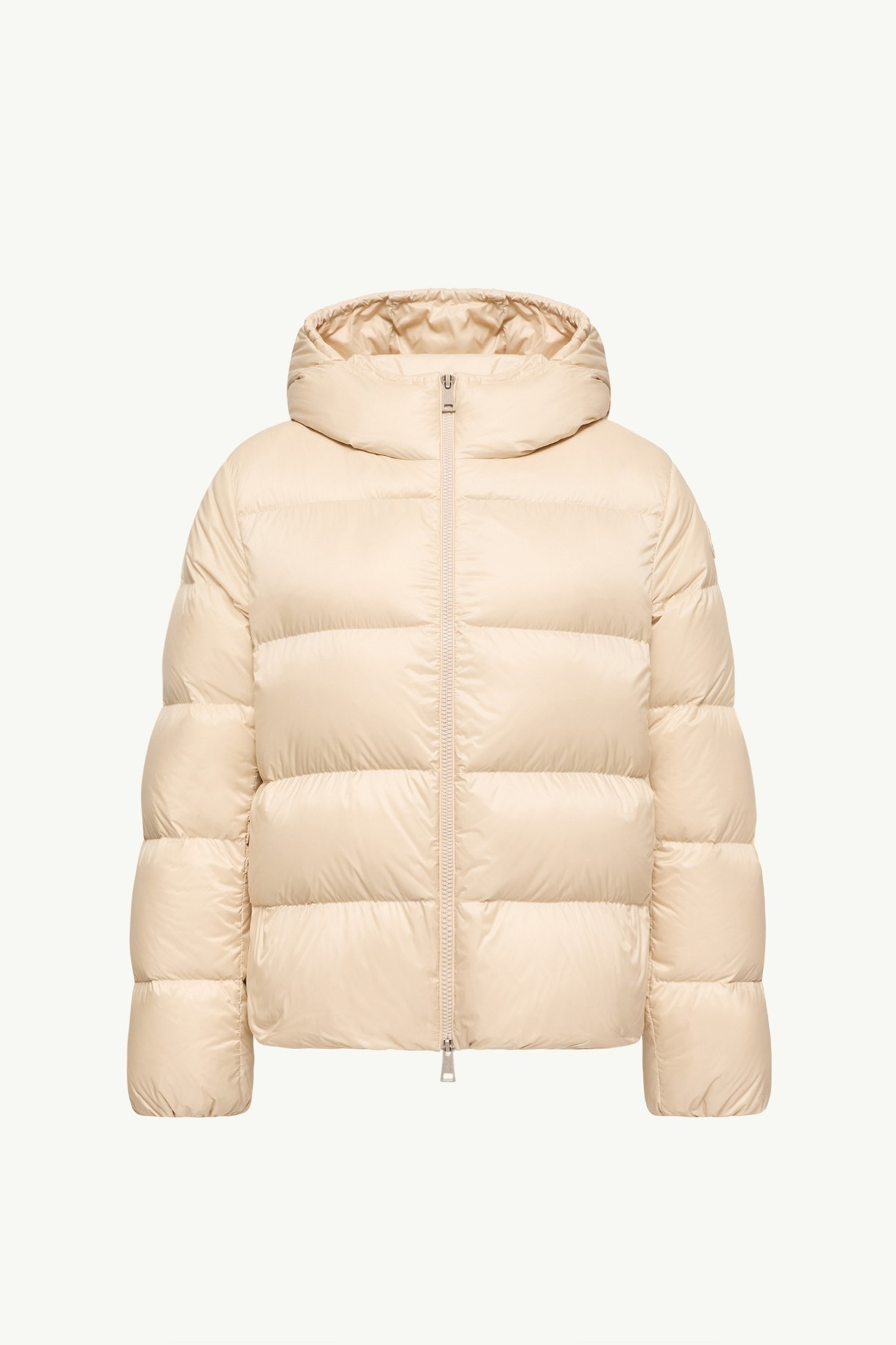 Feligule女士连帽短款羽绒夹克外套 女士 浅米色 Moncler 2