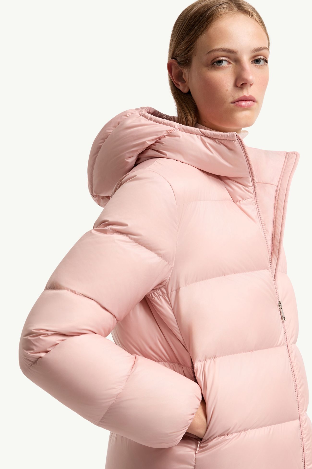 Feligule ショートダウンジャケット レディース ピンク Moncler 5