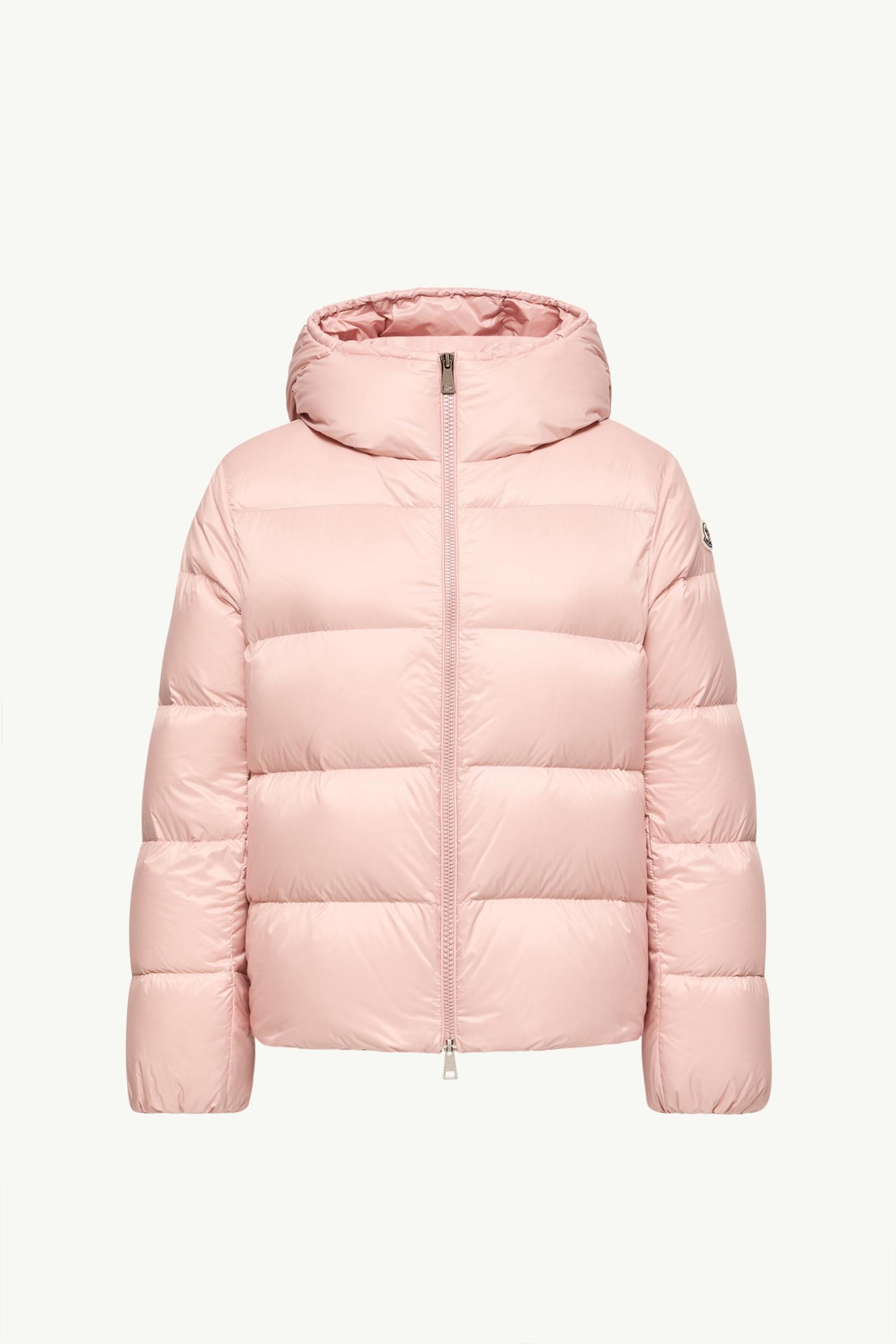 Feligule Hooded Short Down Jacket Women Pink Moncler, 1 of 0