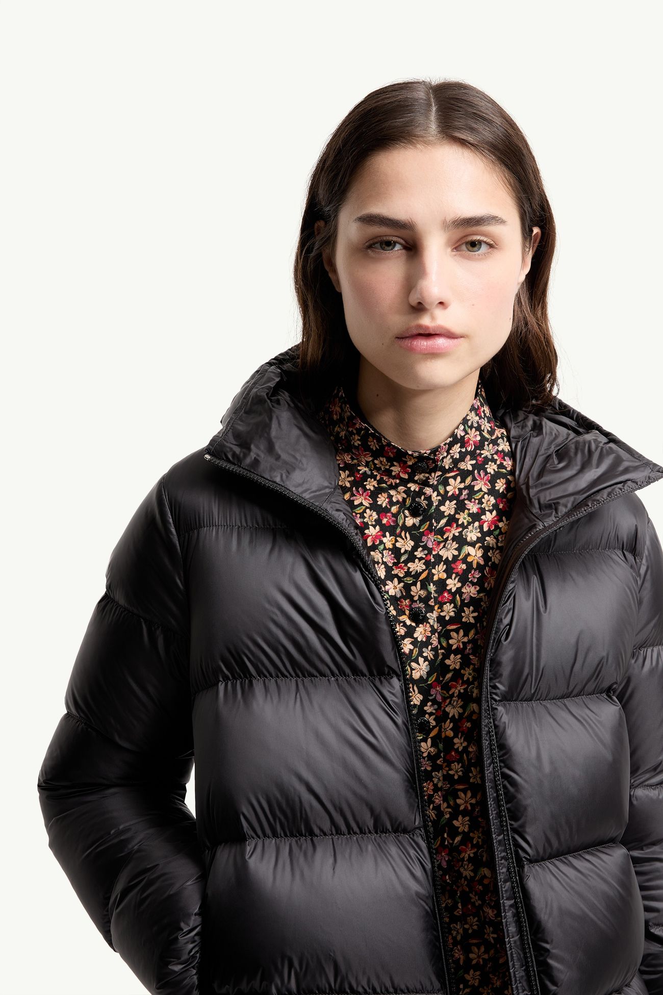 Feligule ショートダウンジャケット レディース ブラック Moncler 5