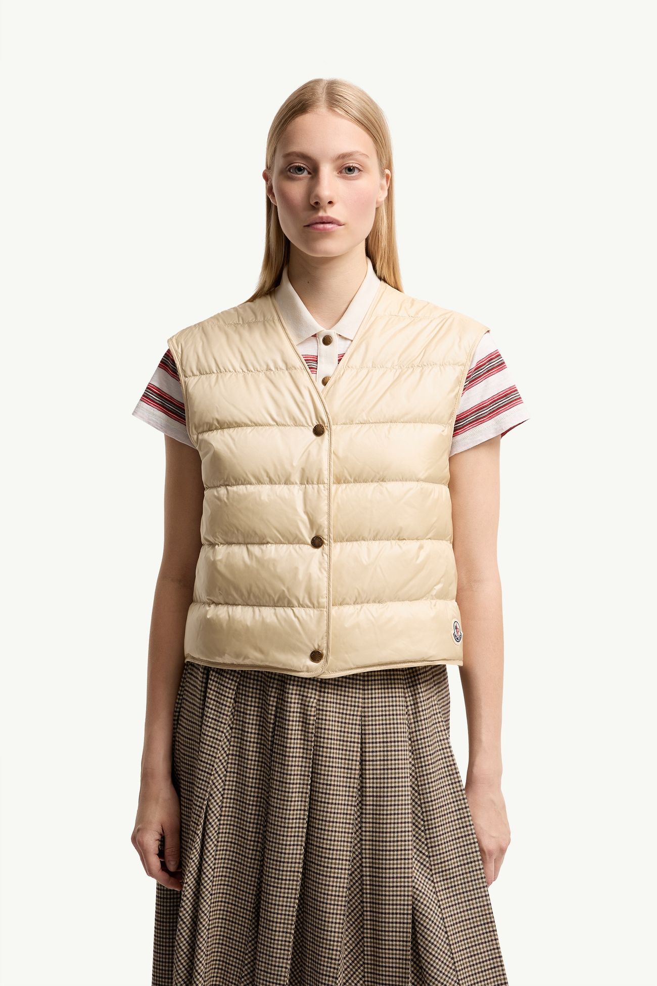 Ecrevisse 3-in-1 데님 다운 재킷 여성 라이트 블루 Moncler 5