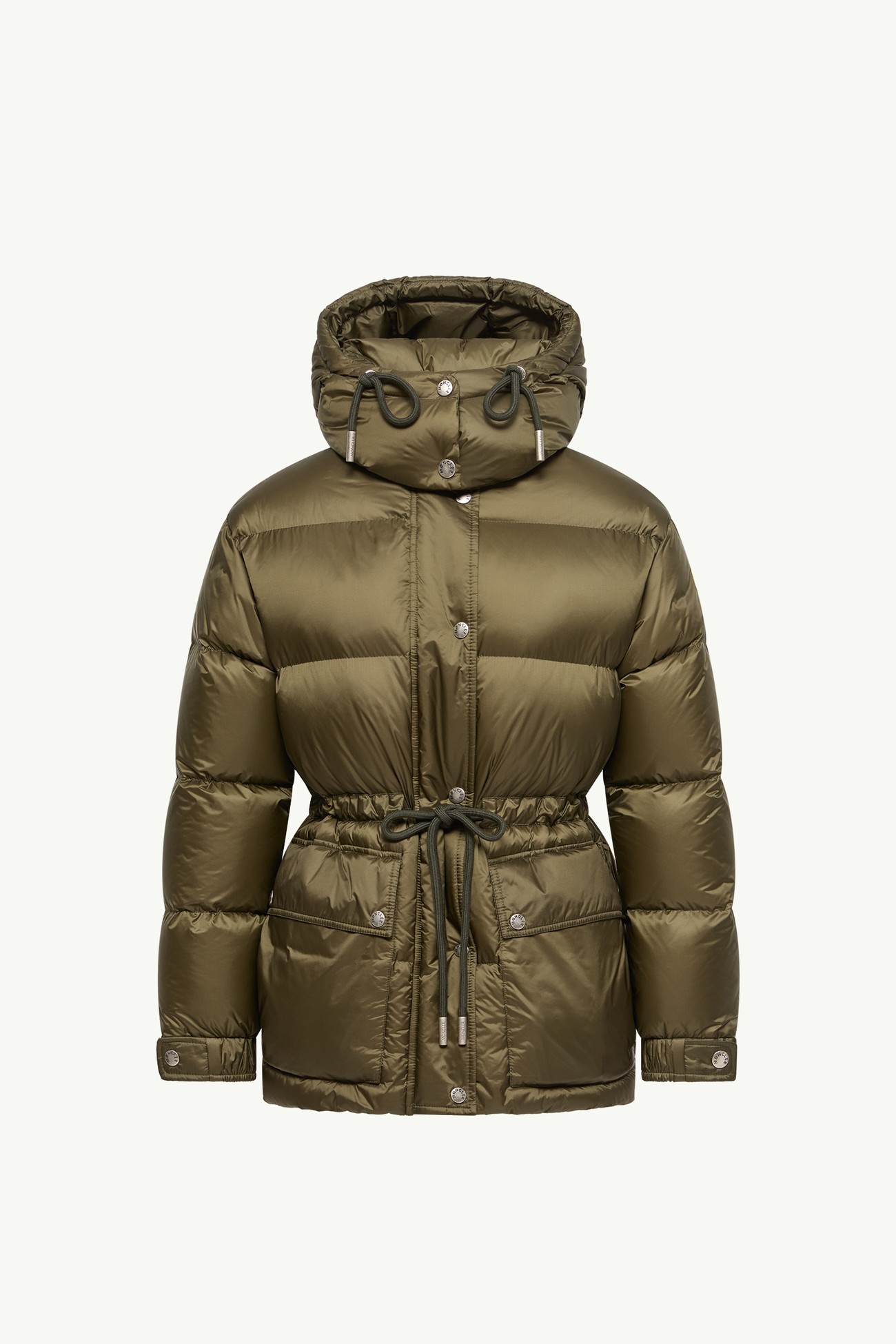 Sesie連帽短身羽絨外套 女士 橄欖綠色 Moncler 2