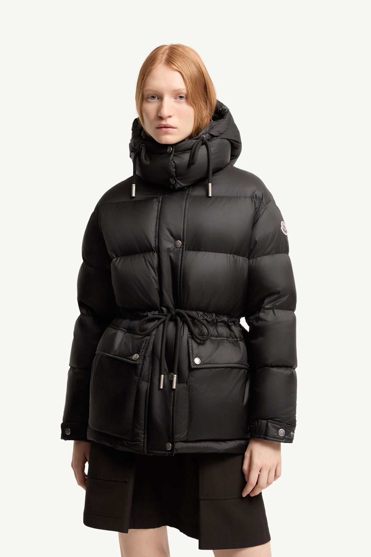 Sesie ํ๋ ๋ฏธ๋ ๊ธธ์ด ๋ค์ด ์ฌํท ์ฌ์ฑ ๋ธ๋ Moncler 3