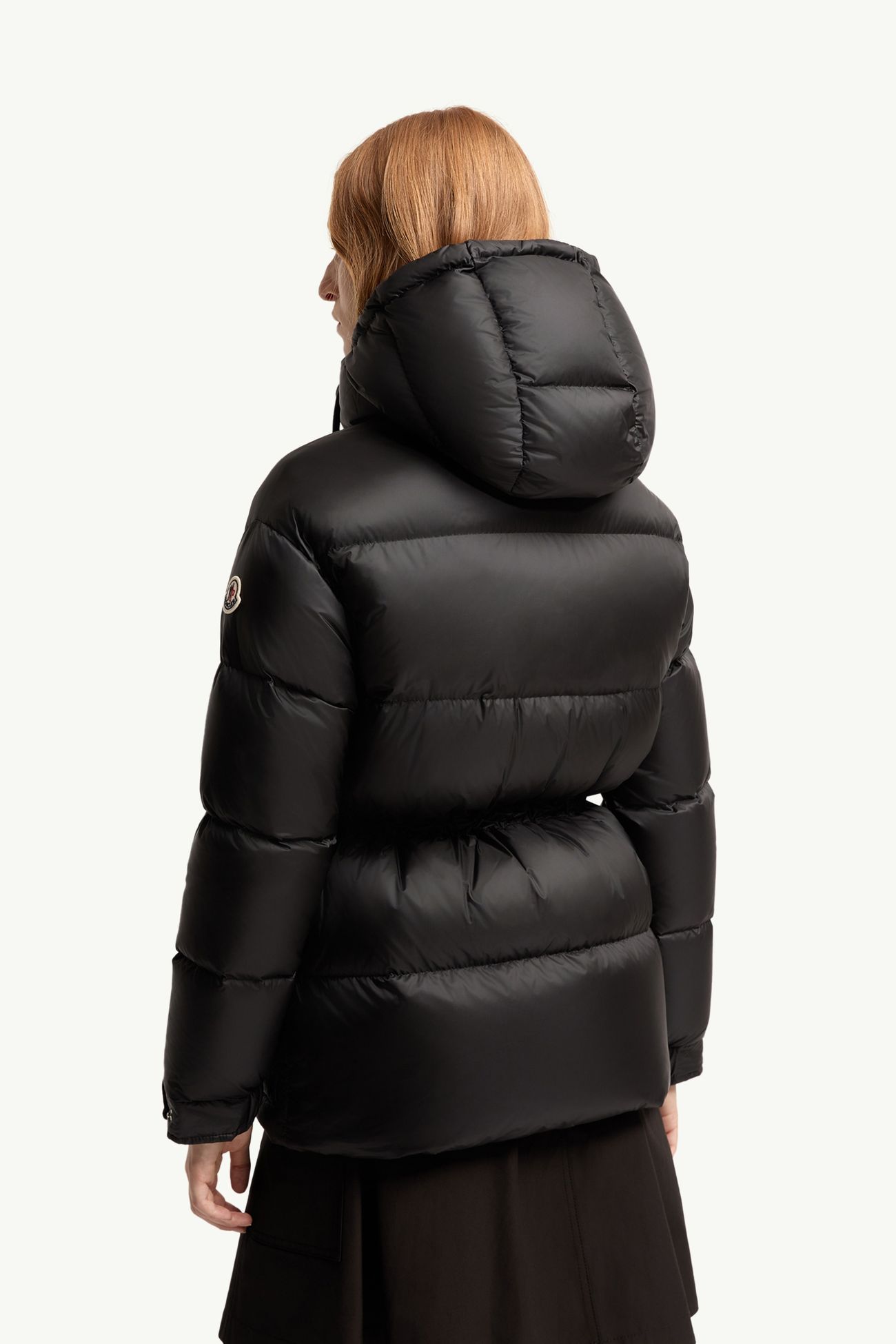 Sesie ํ๋ ๋ฏธ๋ ๊ธธ์ด ๋ค์ด ์ฌํท ์ฌ์ฑ ๋ธ๋ Moncler 4