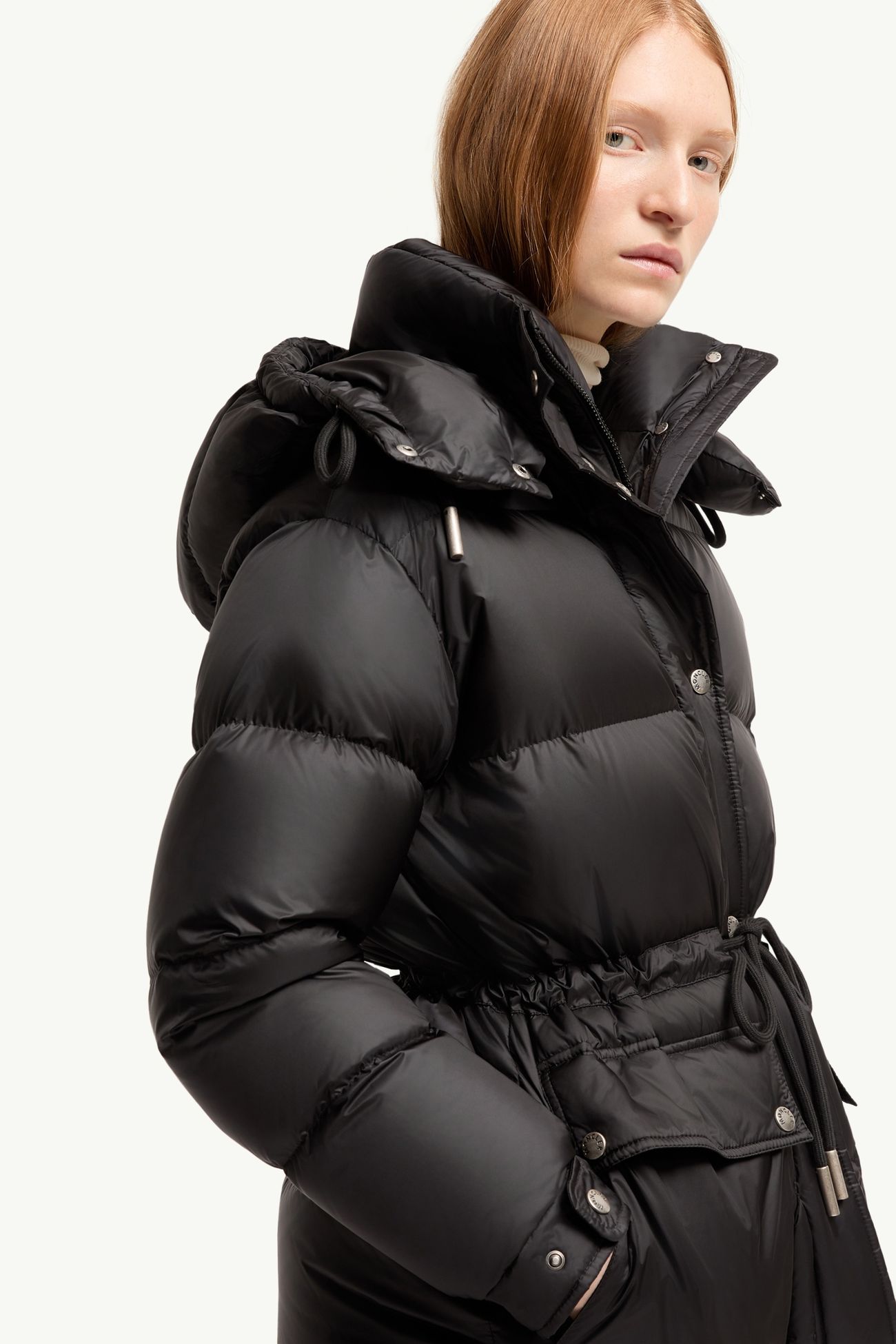 Sesie ํ๋ ๋ฏธ๋ ๊ธธ์ด ๋ค์ด ์ฌํท ์ฌ์ฑ ๋ธ๋ Moncler 5