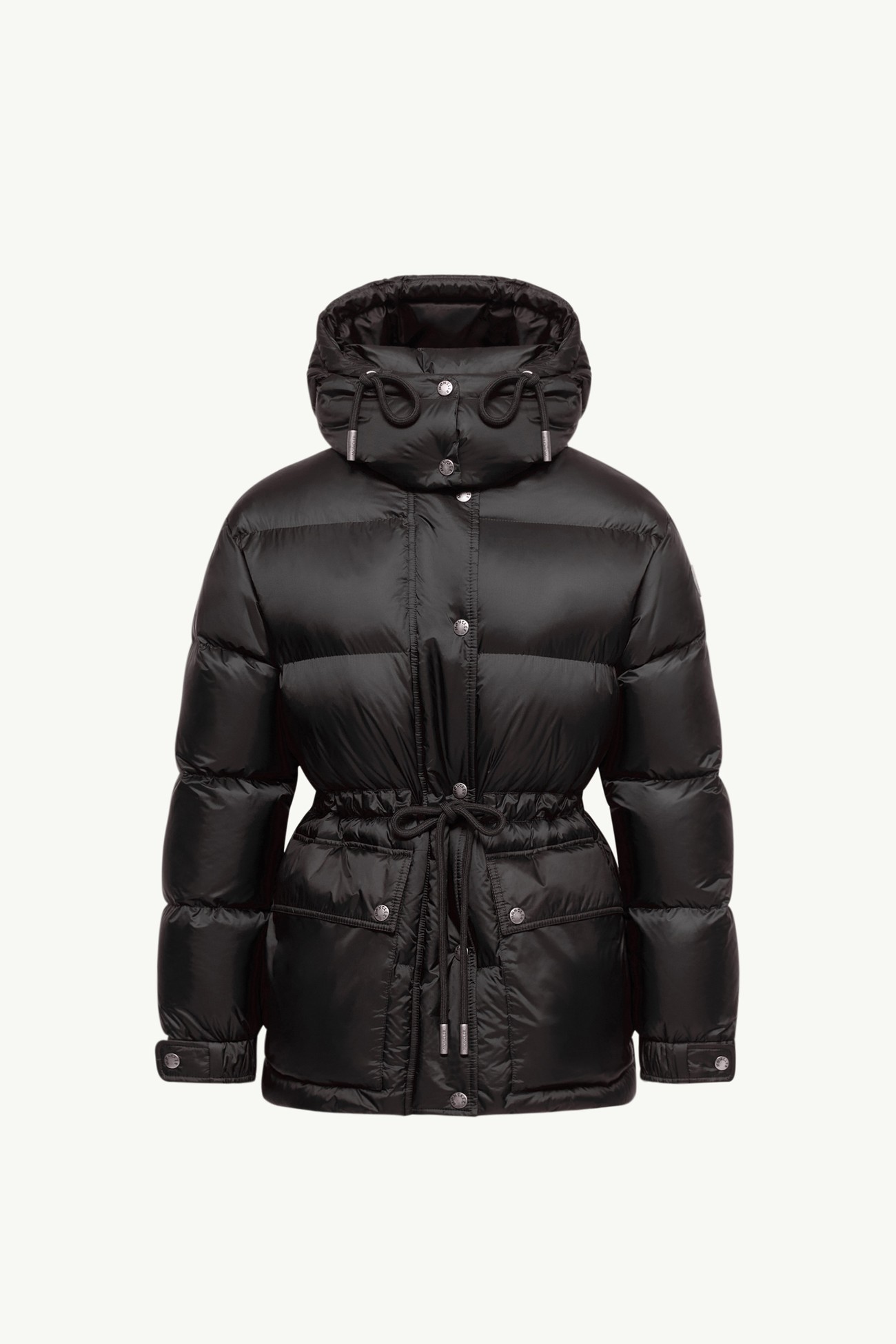 Sesie Hooded Short Down Jacket Women Black Moncler 2