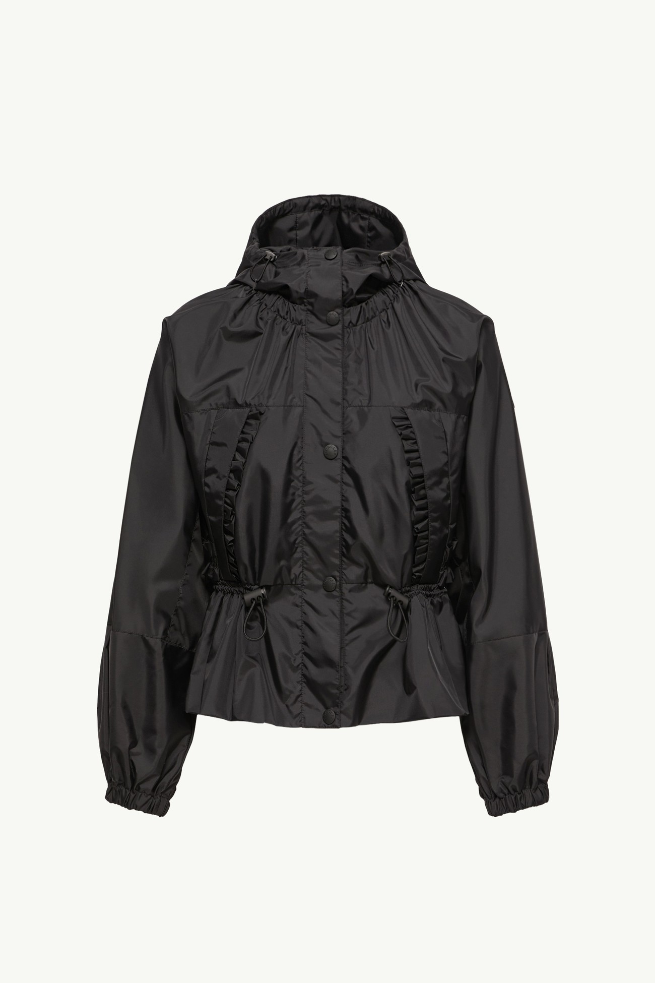 Imaginaire女士帆布短款派克大衣 女士 黑色 Moncler 2