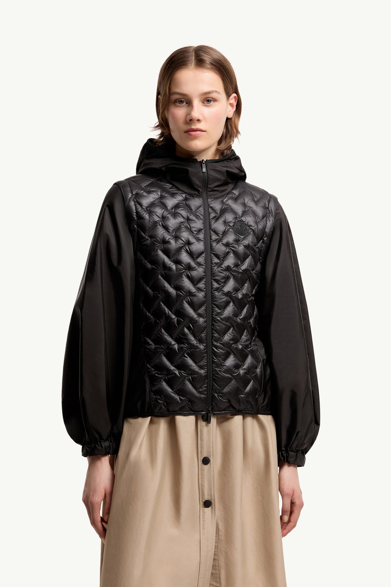 Mirage Packable 2-in-1 Short Down Jacket Women Black Moncler 3