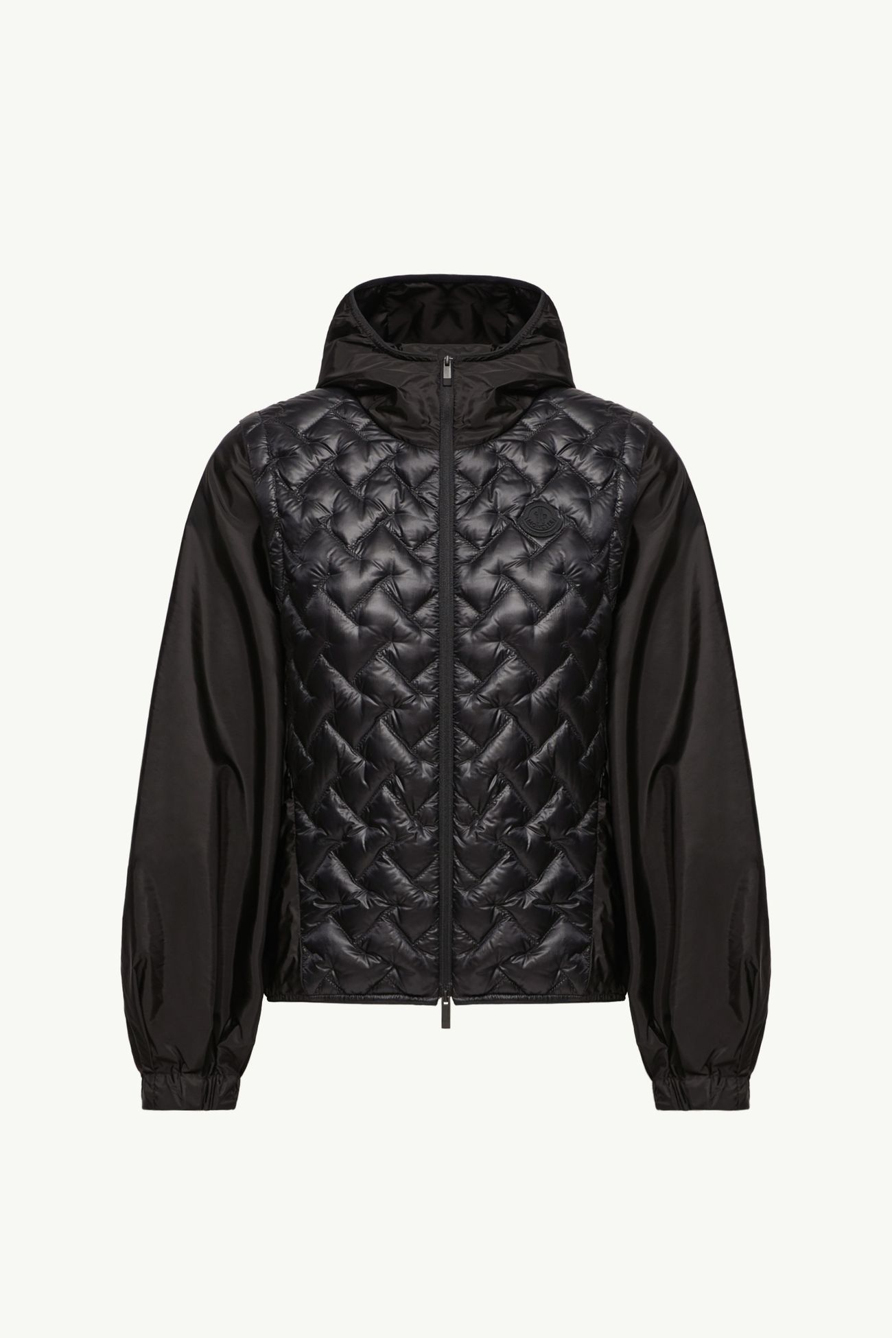 Mirage kurze, verstaubare 2-in-1 Daunenjacke Damen Schwarz Moncler 2