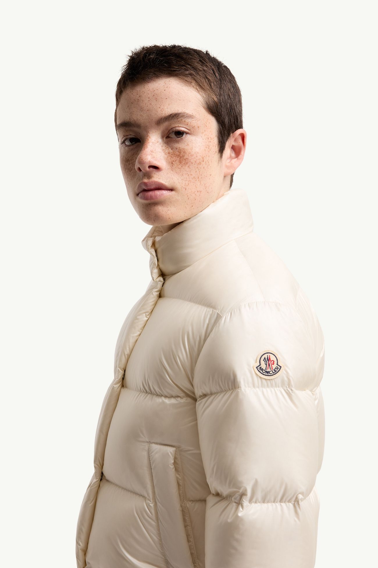 Tepice 쇼트 다운 재킷 여성 화이트 아이보리 Moncler 1