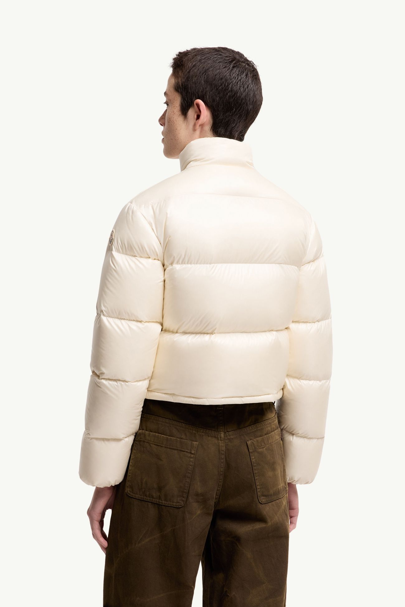 Tepice 쇼트 다운 재킷 여성 화이트 아이보리 Moncler 4