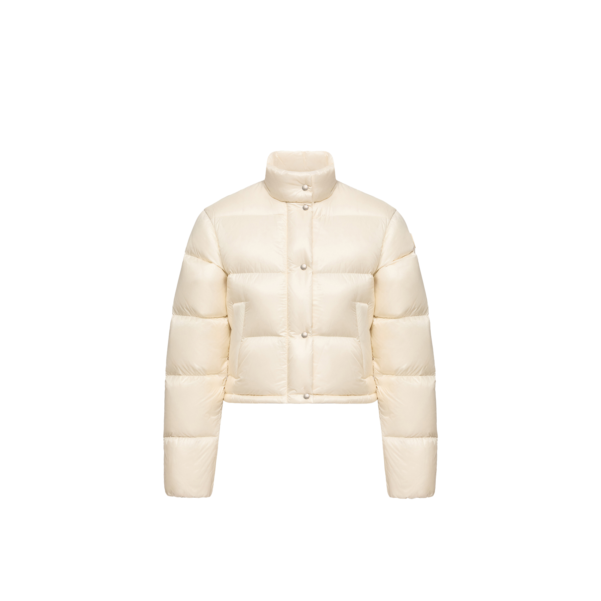 Moncler Tepice Short Down Jacket - Woman Jackets White 2 - Immagine 2