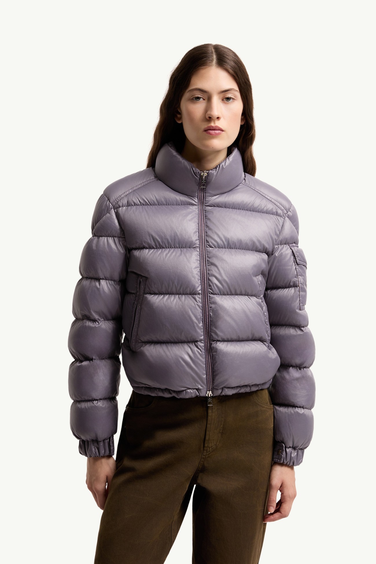 Aveto Short Down Jacket Women Lilac Moncler 3