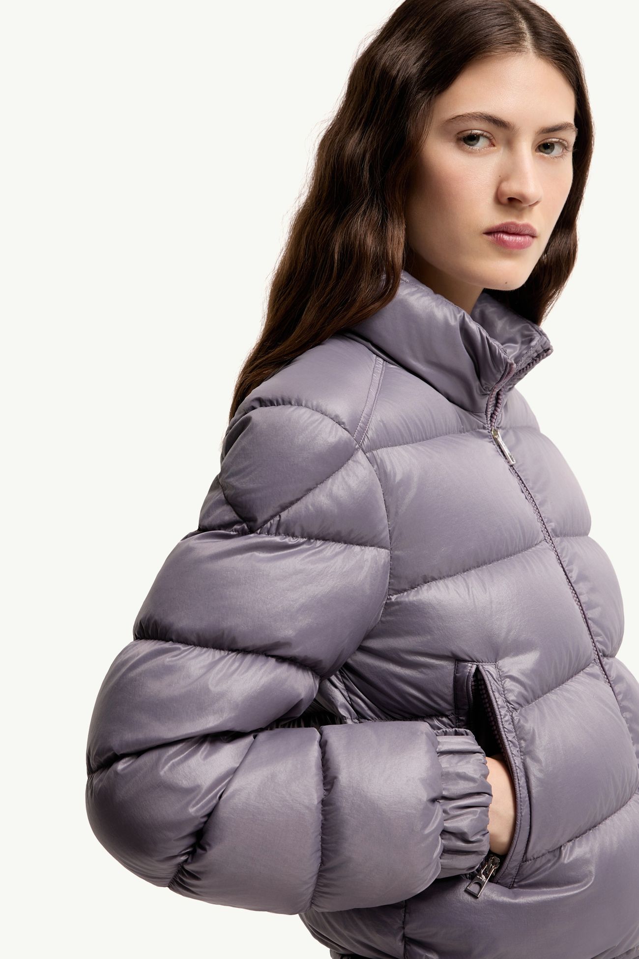 Aveto Short Down Jacket Women Lilac Moncler 5
