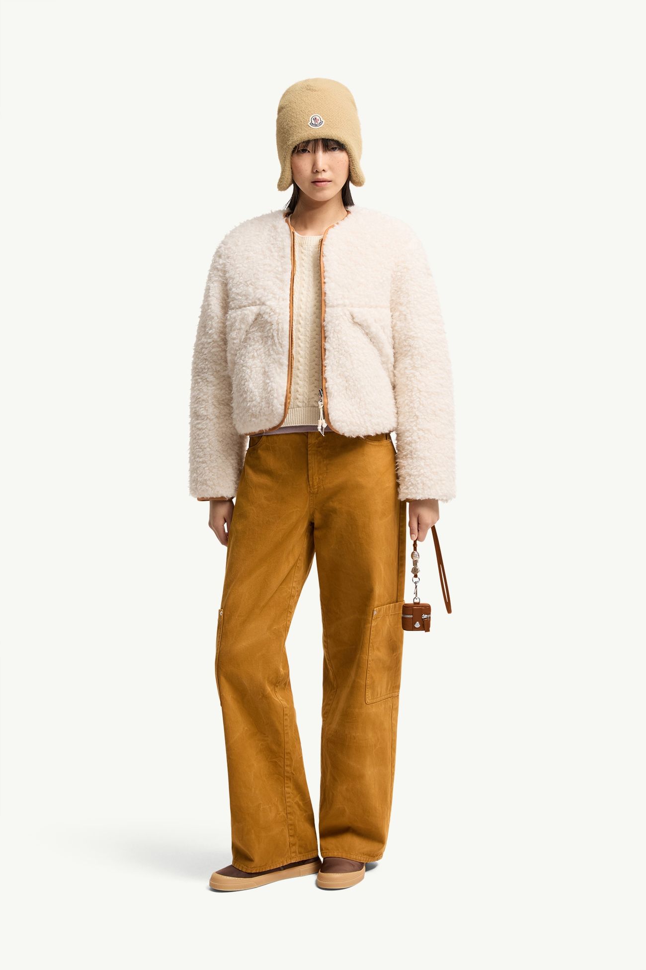 Plumífero reversible Mallero Mujer Blanco Marfil Moncler 0