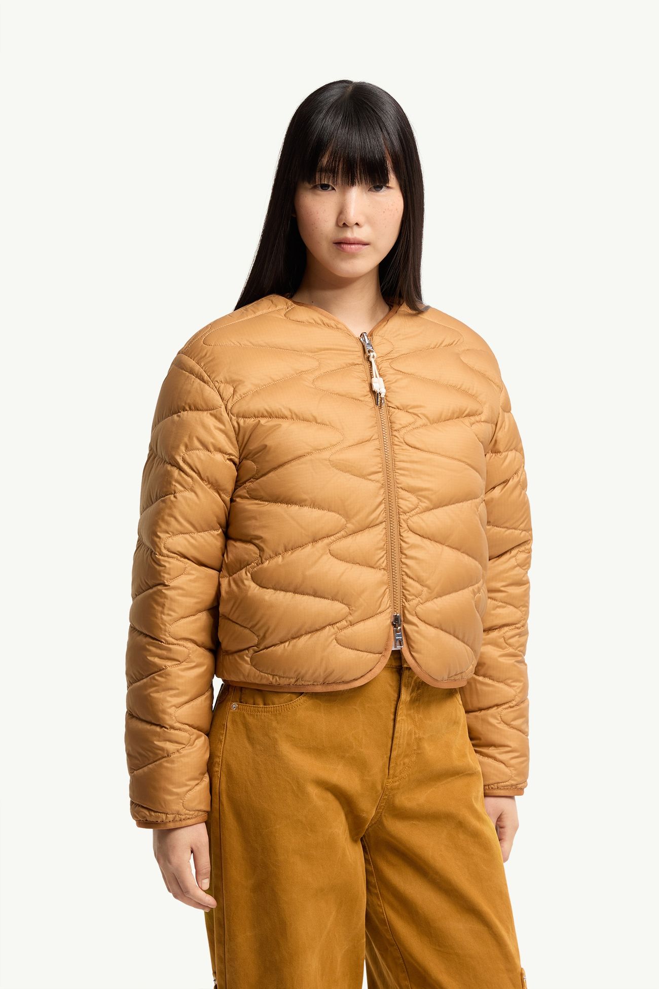 Mallero Reversible Down Jacket Women White Ivory Moncler 5
