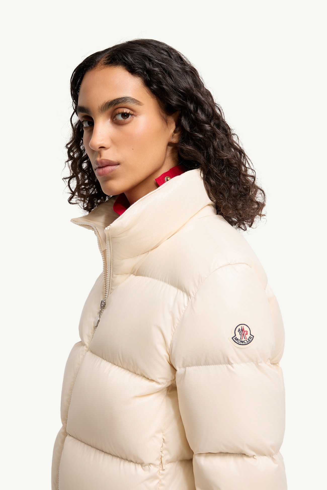Abbadia短身羽絨外套 女士 灰白色 Moncler 1