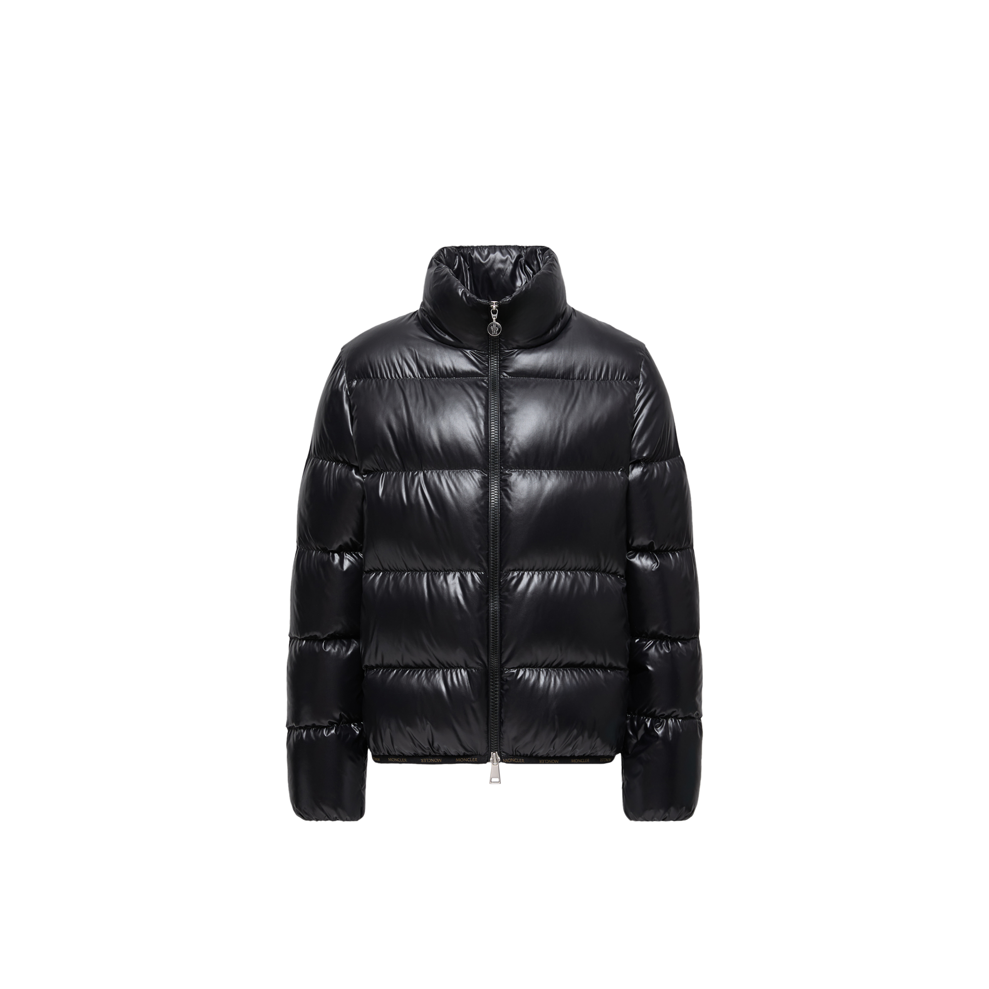 Moncler   Abbadia Short Down Jacket for Women in Black, Size: 24