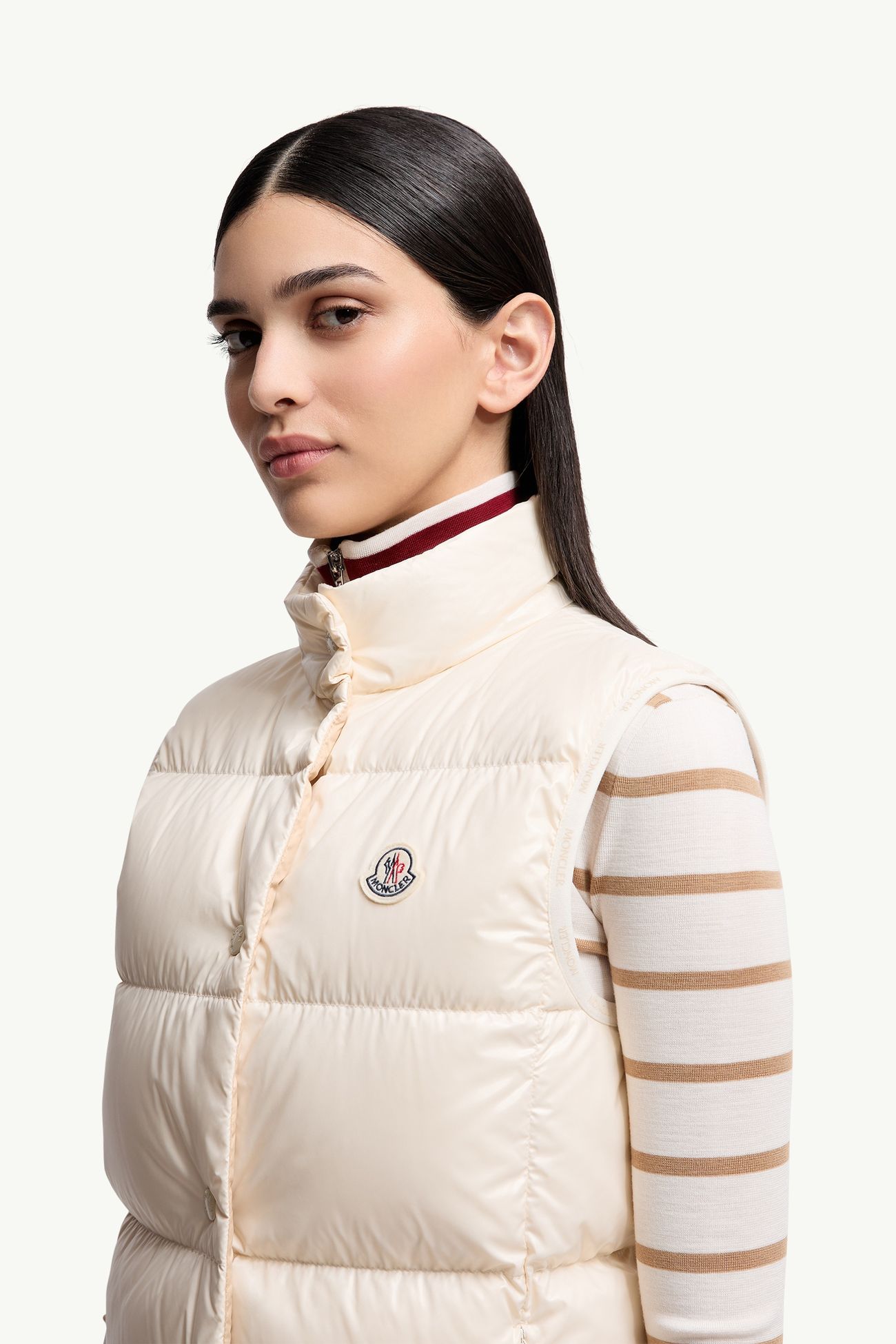 Badia羽絨背心 女士 白色 Moncler 1