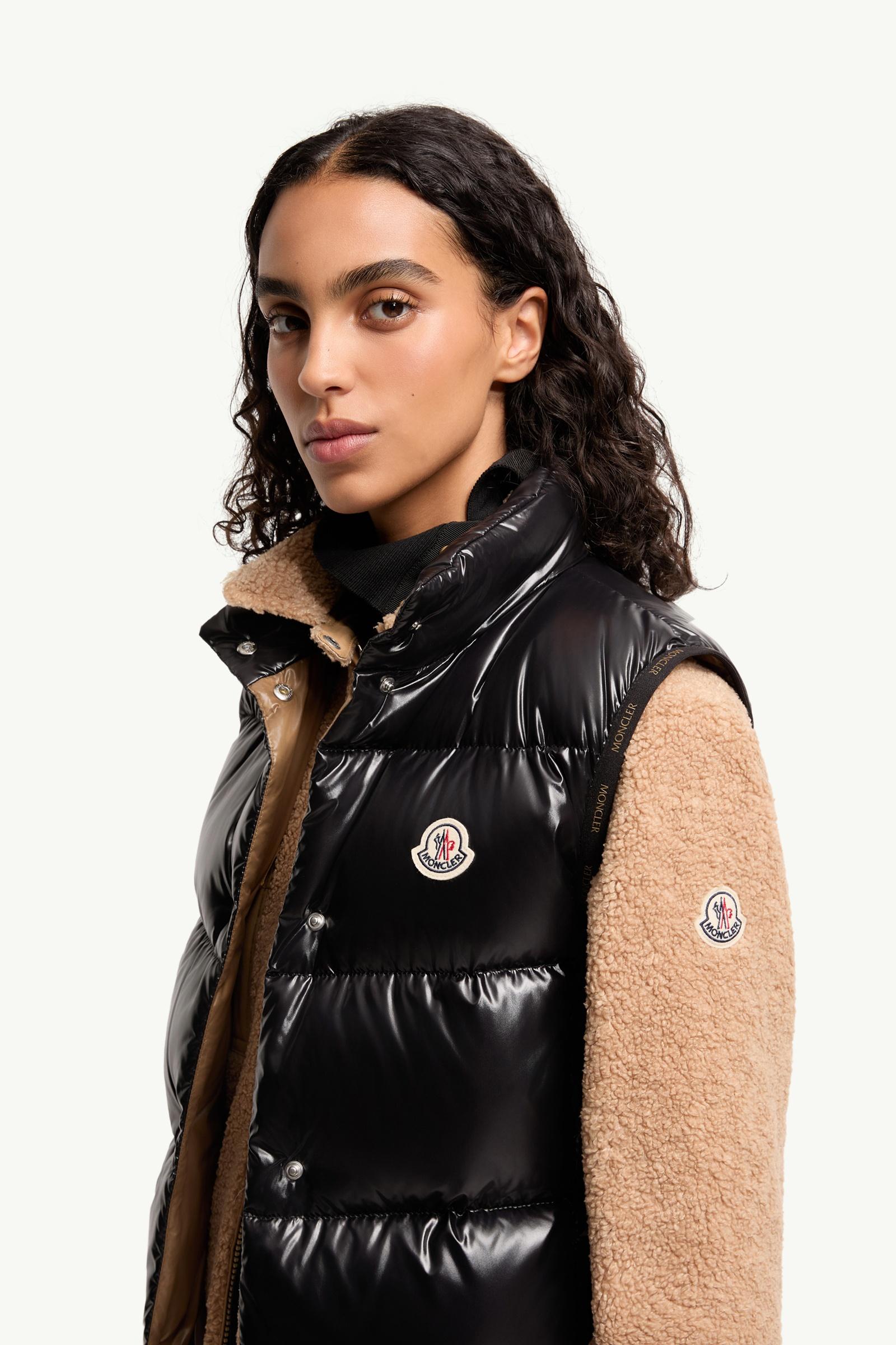 MONCLER☆BADIA GILET☆今期新作ベスト☆正規購入 新品タグ付格安 Black Badia Down Vest - Vests for Women | Moncler US