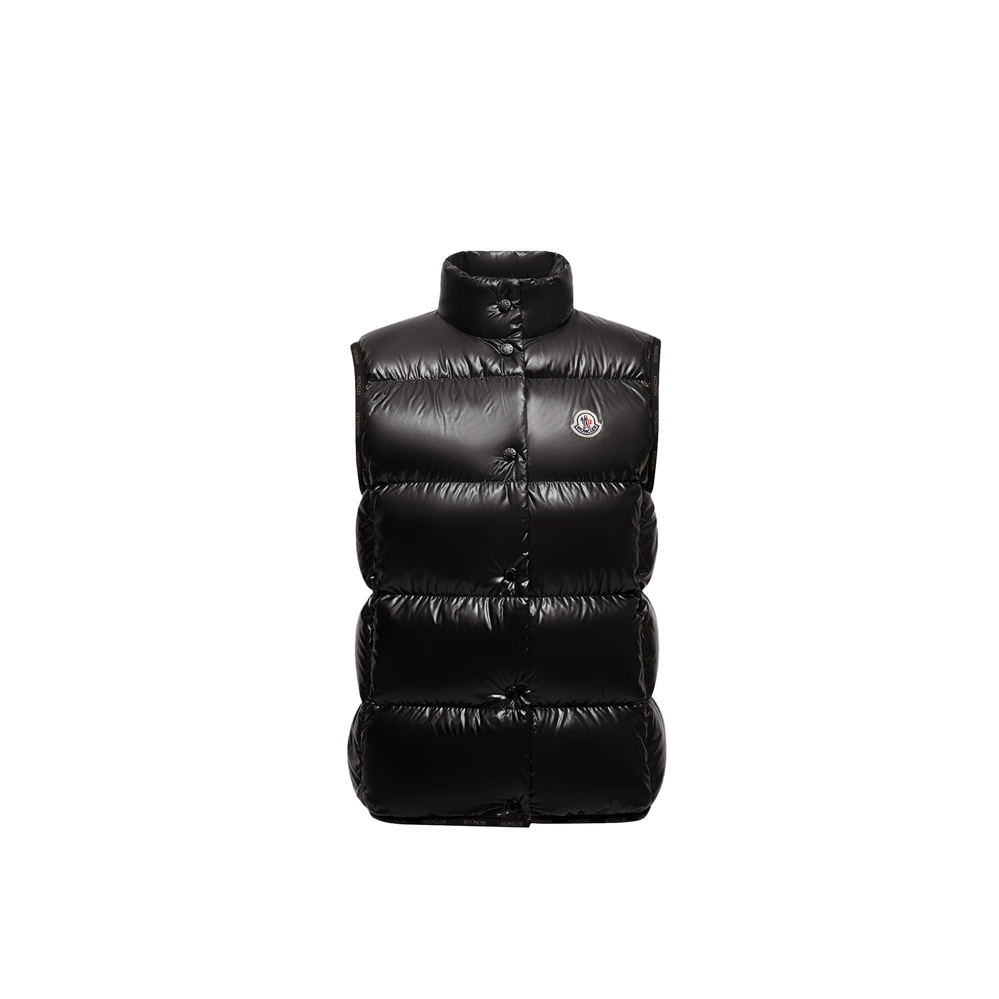 Moncler   Badia Down Gilet for Women in Black, Size: 14