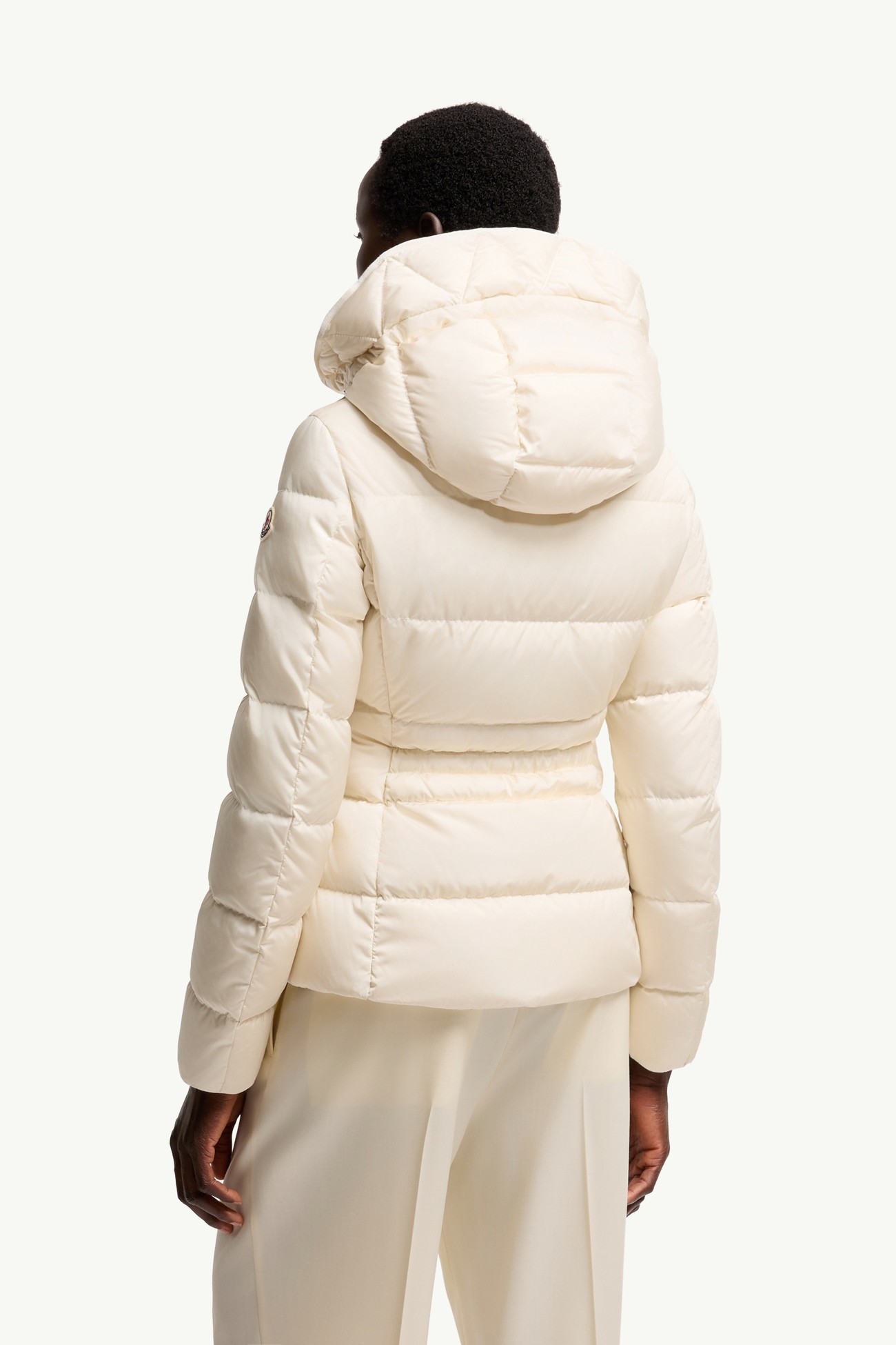 Avoce連帽短身羽絨外套 女士 象牙白色 Moncler 4