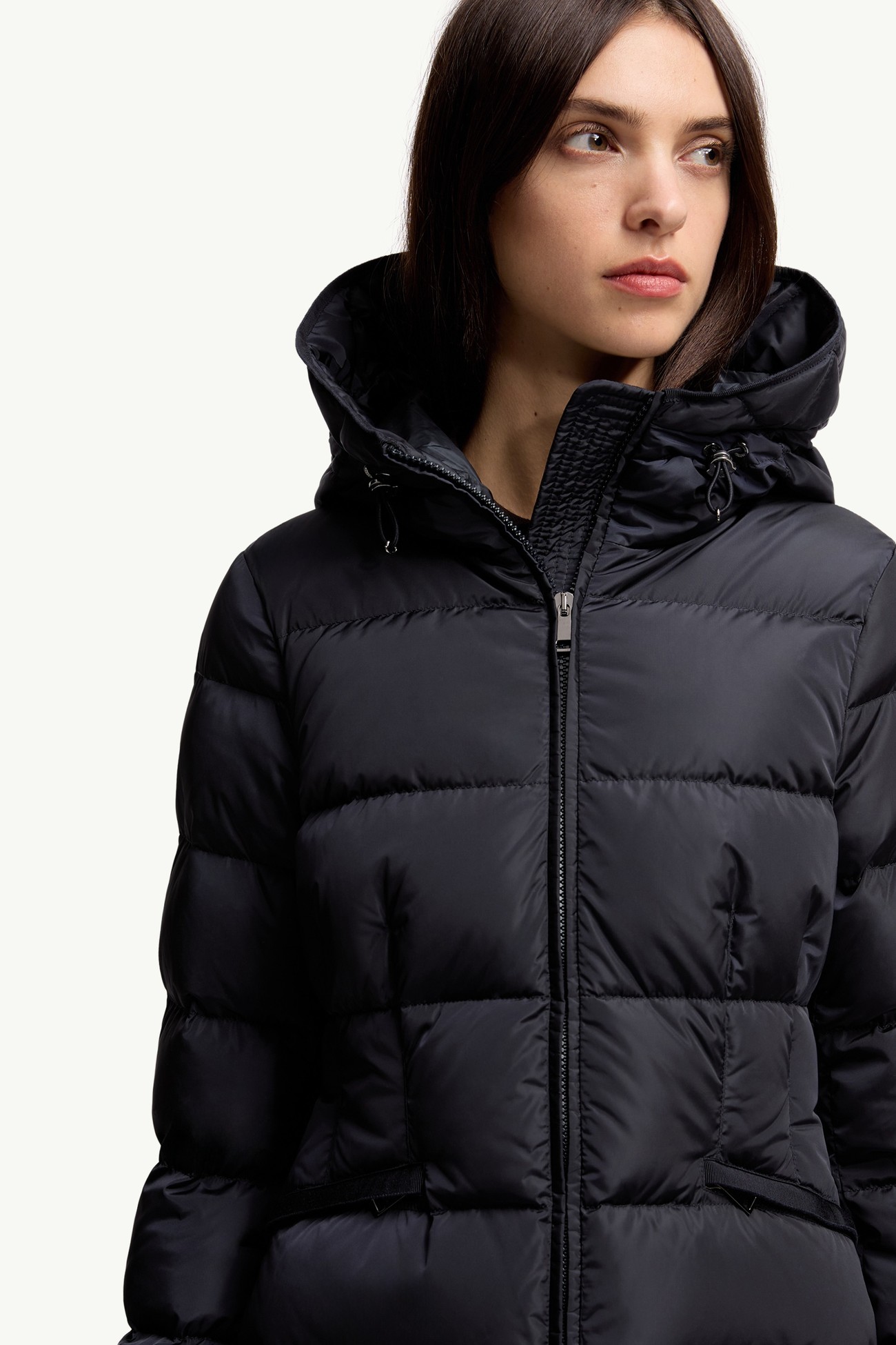 Avoce連帽短身羽絨外套 女士 夜藍色 Moncler 5