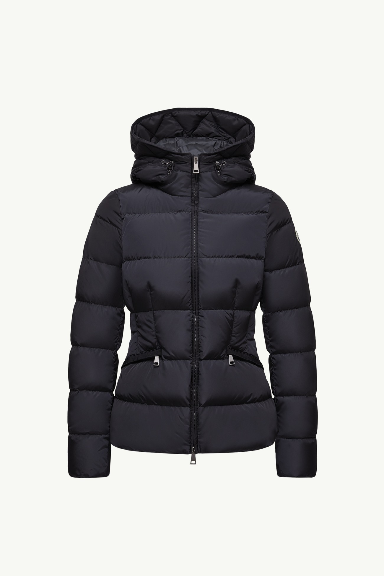 Avoce Hooded Short Down Jacket Women Night Blue Moncler 2