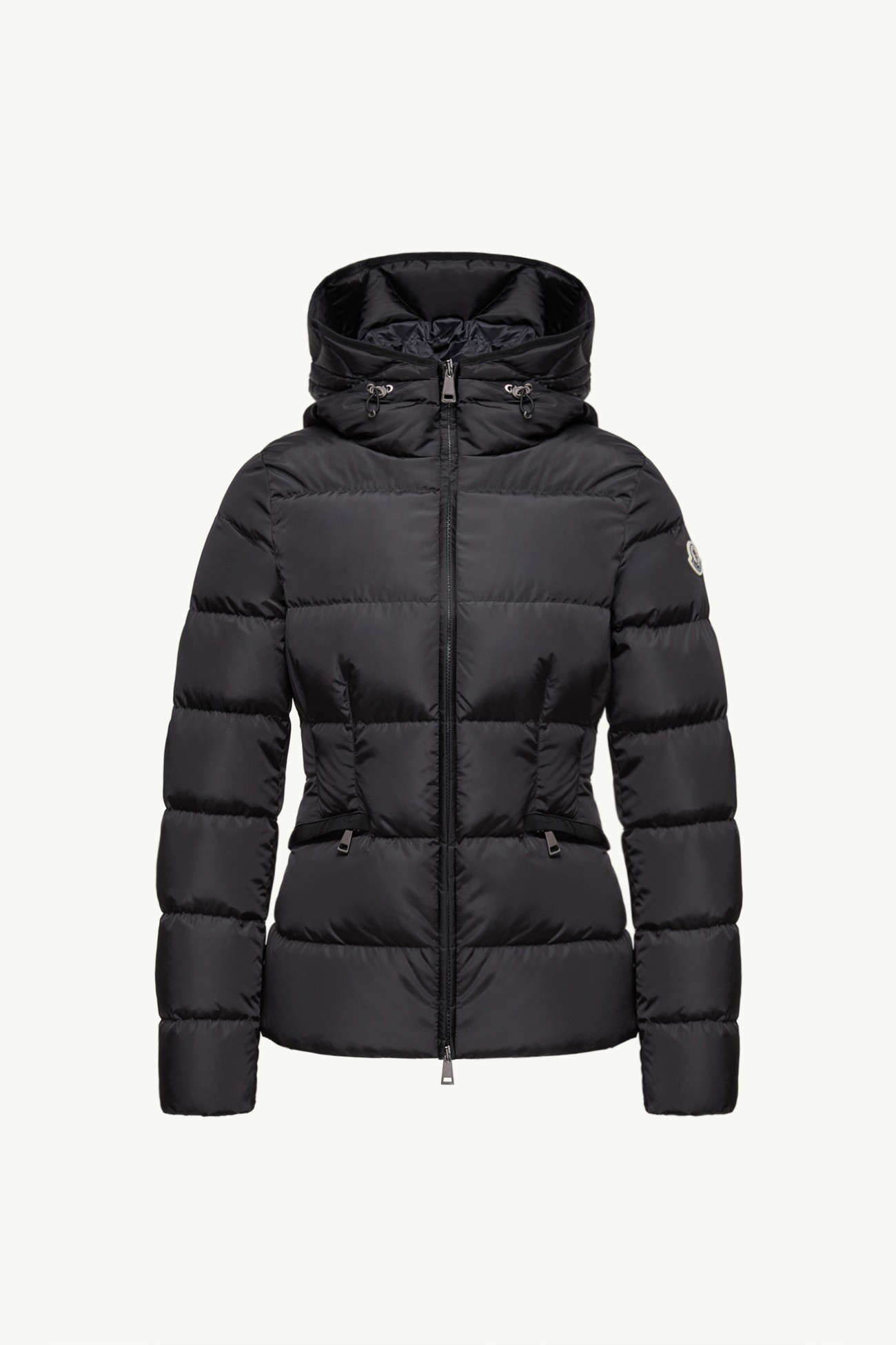 Avoce Hooded Short Down Jacket Women Black Moncler 2