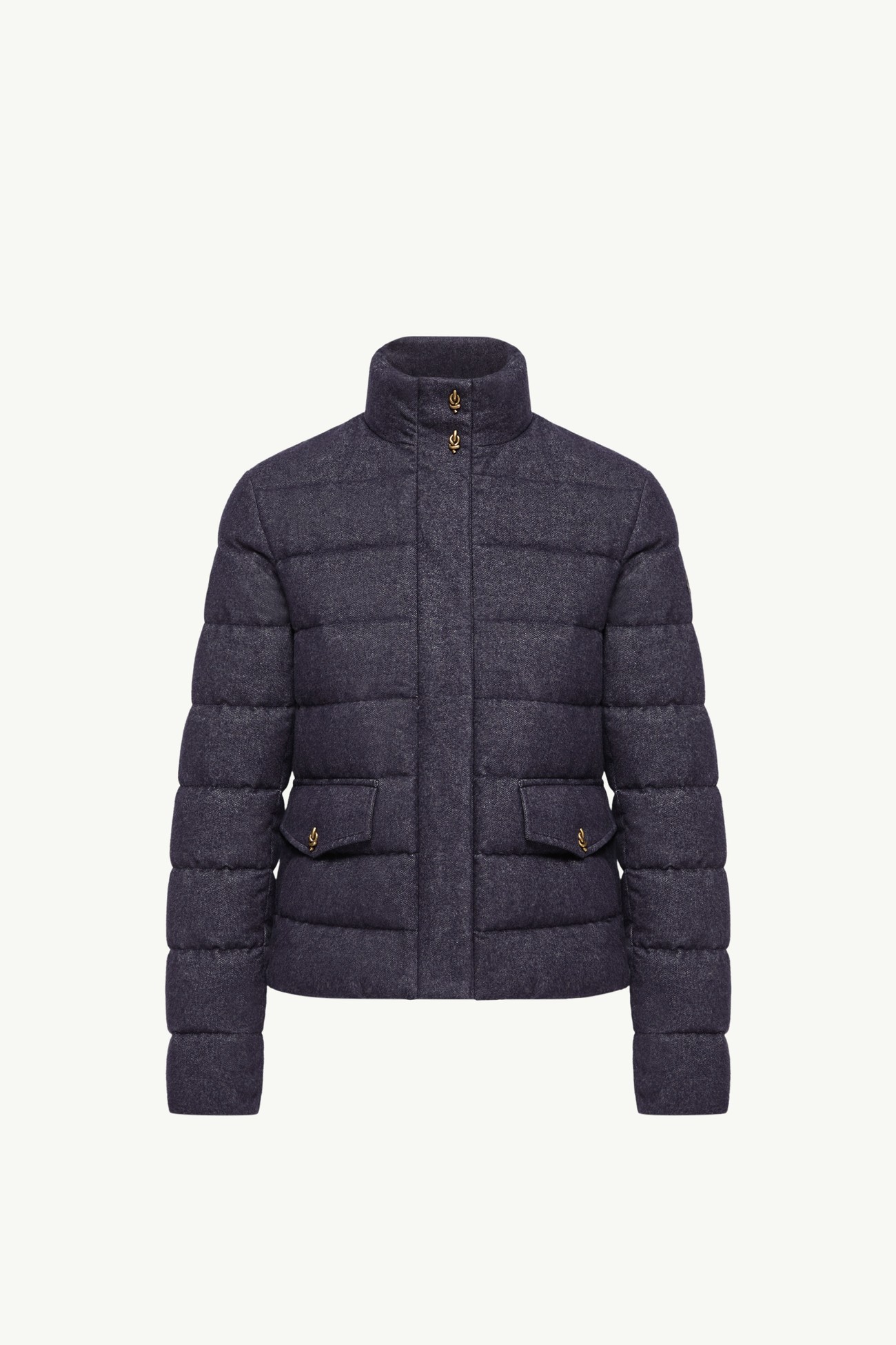 Bessettez Cotton Short Down Jacket Women Navy Blue Moncler 2