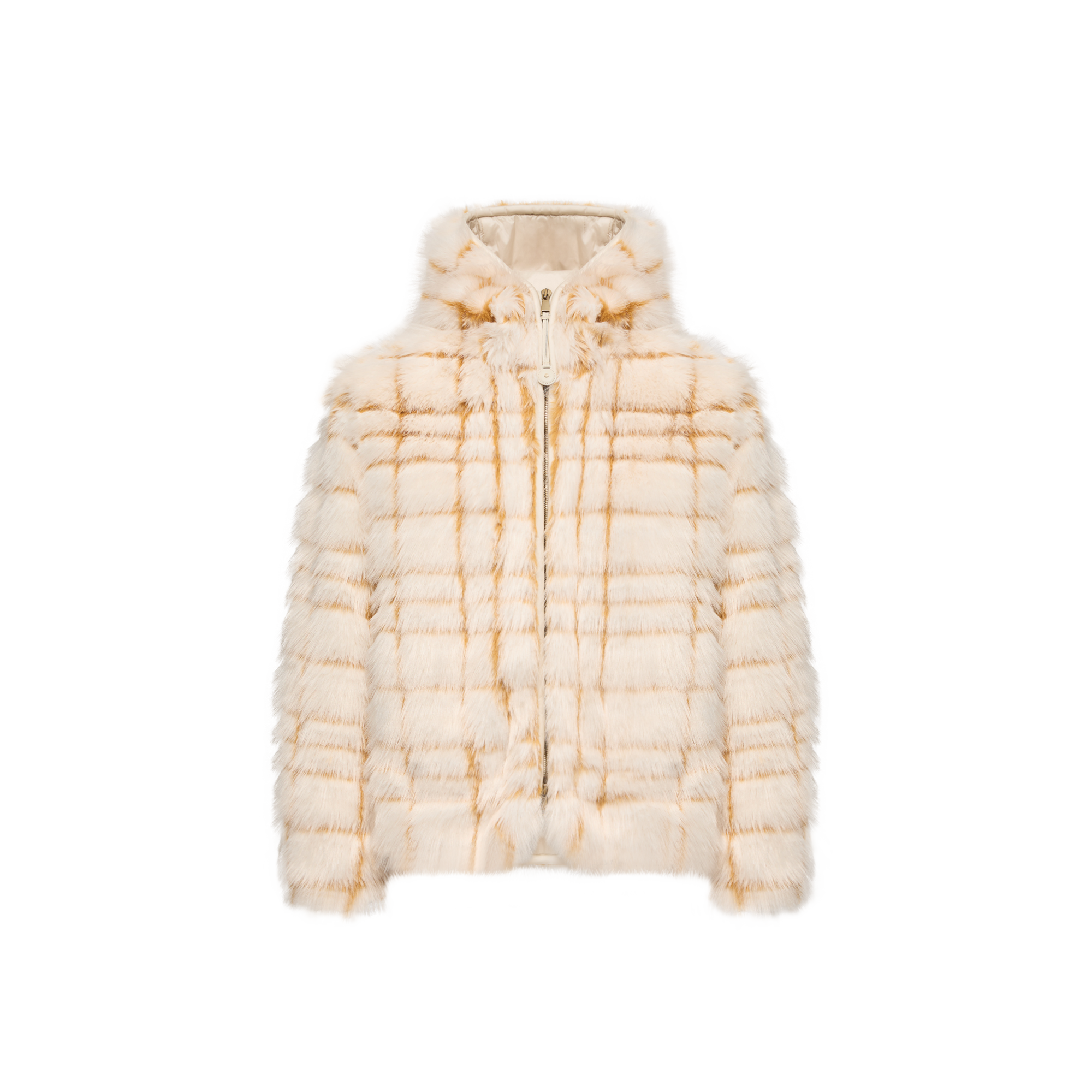 Moncler   Pluvier Short Padded Jacket for Women in White, Size: 12